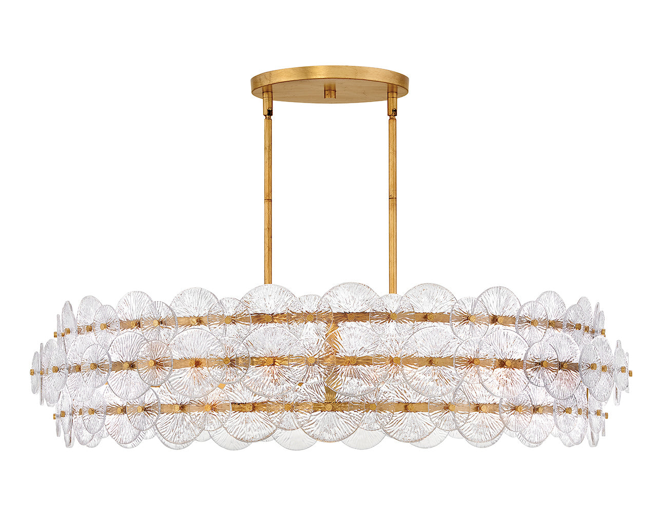 Grand lustre tambourr