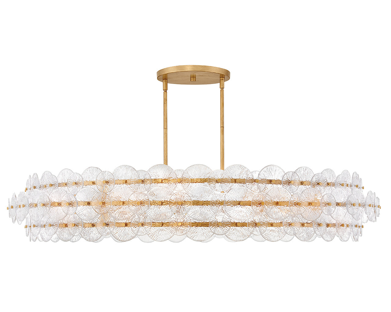 Très grand lustre tambourr
