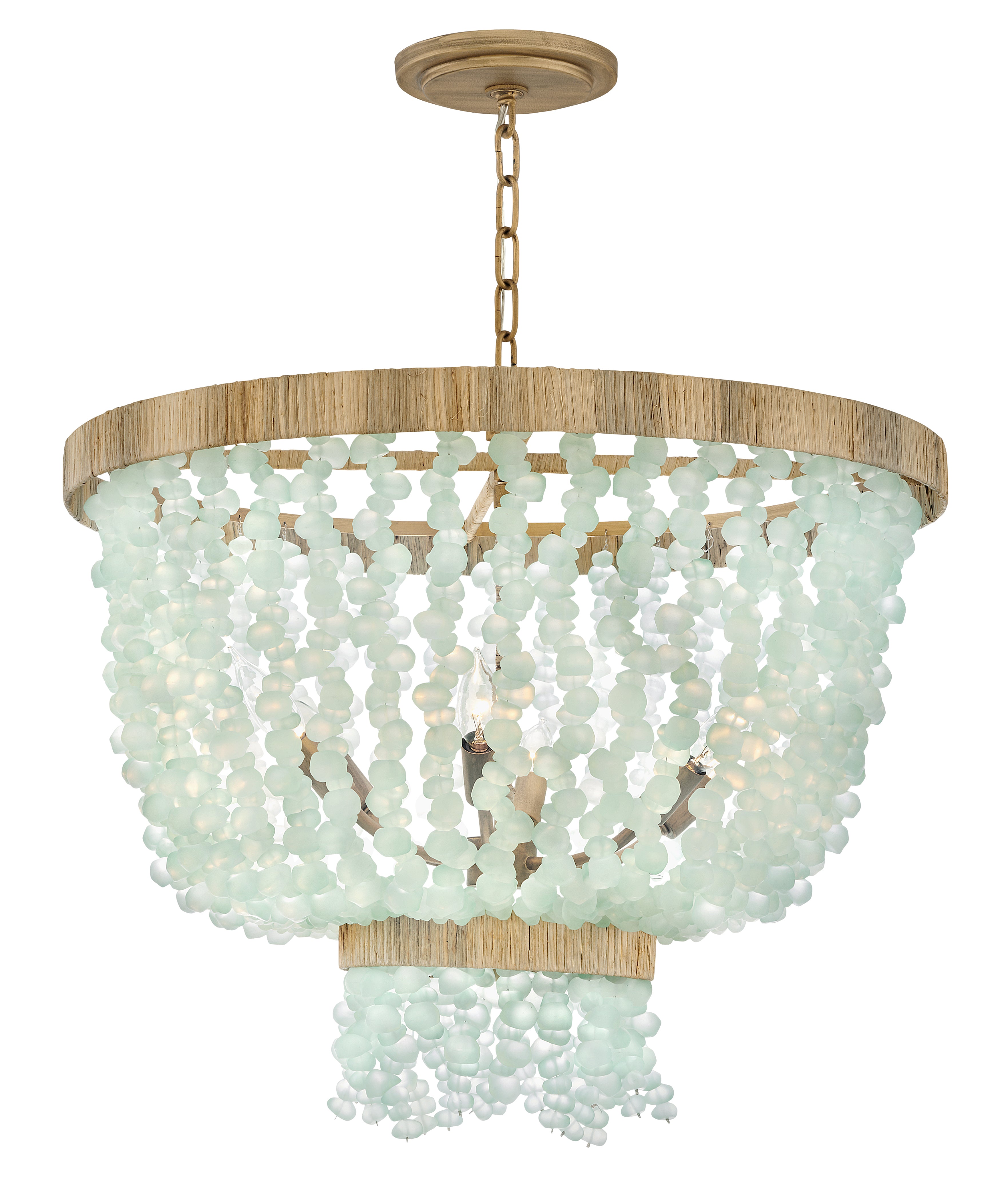 Moyen lustre à un niveaur