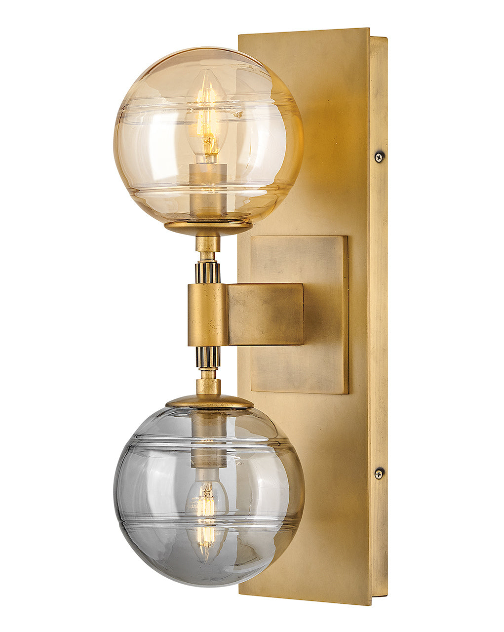 Moyenne applique à deux lumières