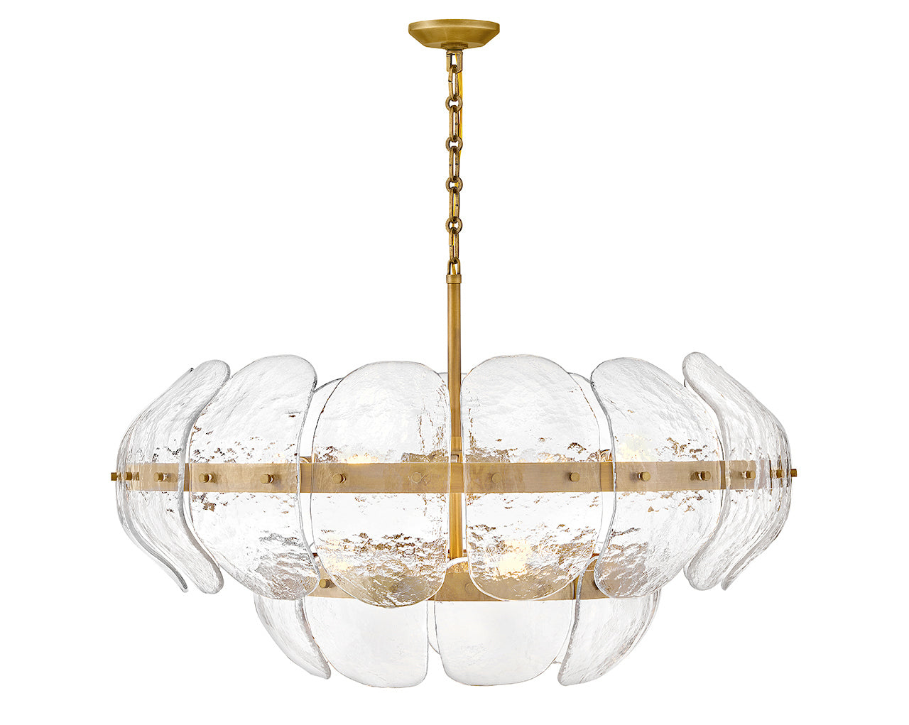 Grand lustre tambourr