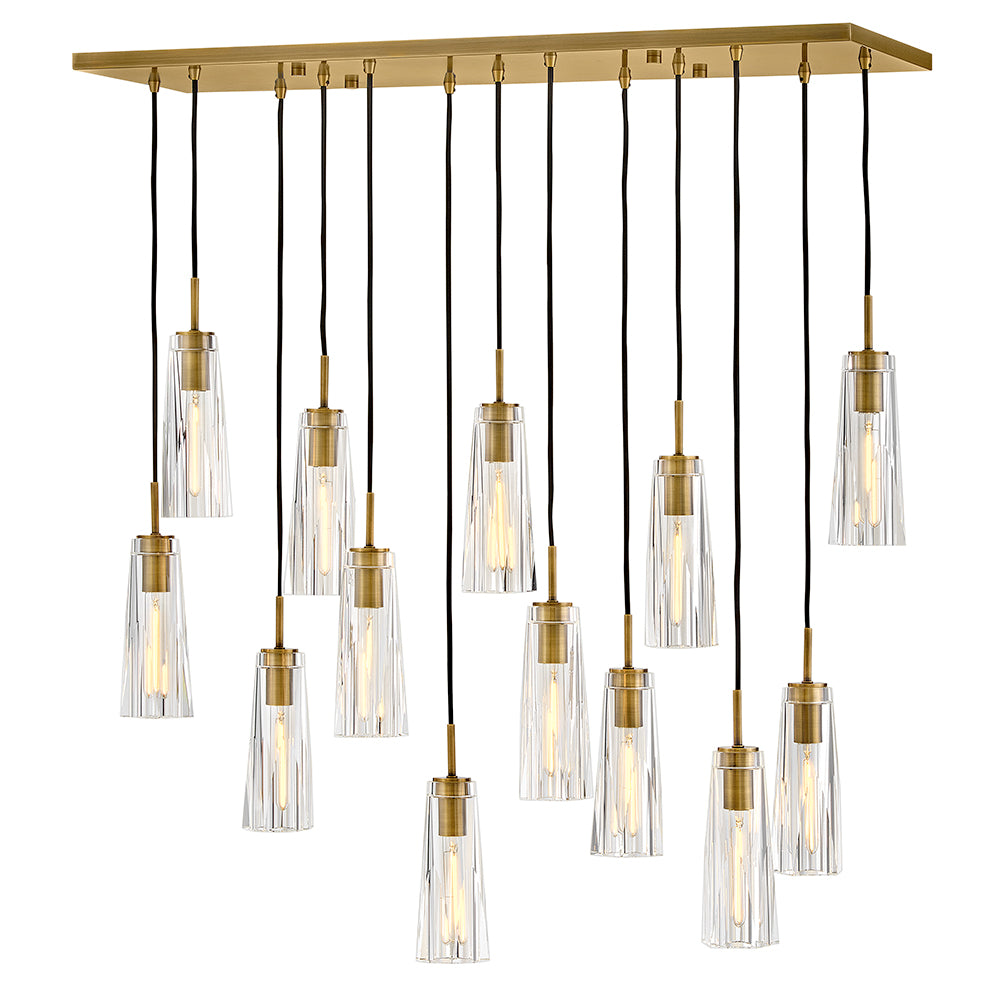 Moyen treize lumière linéaire