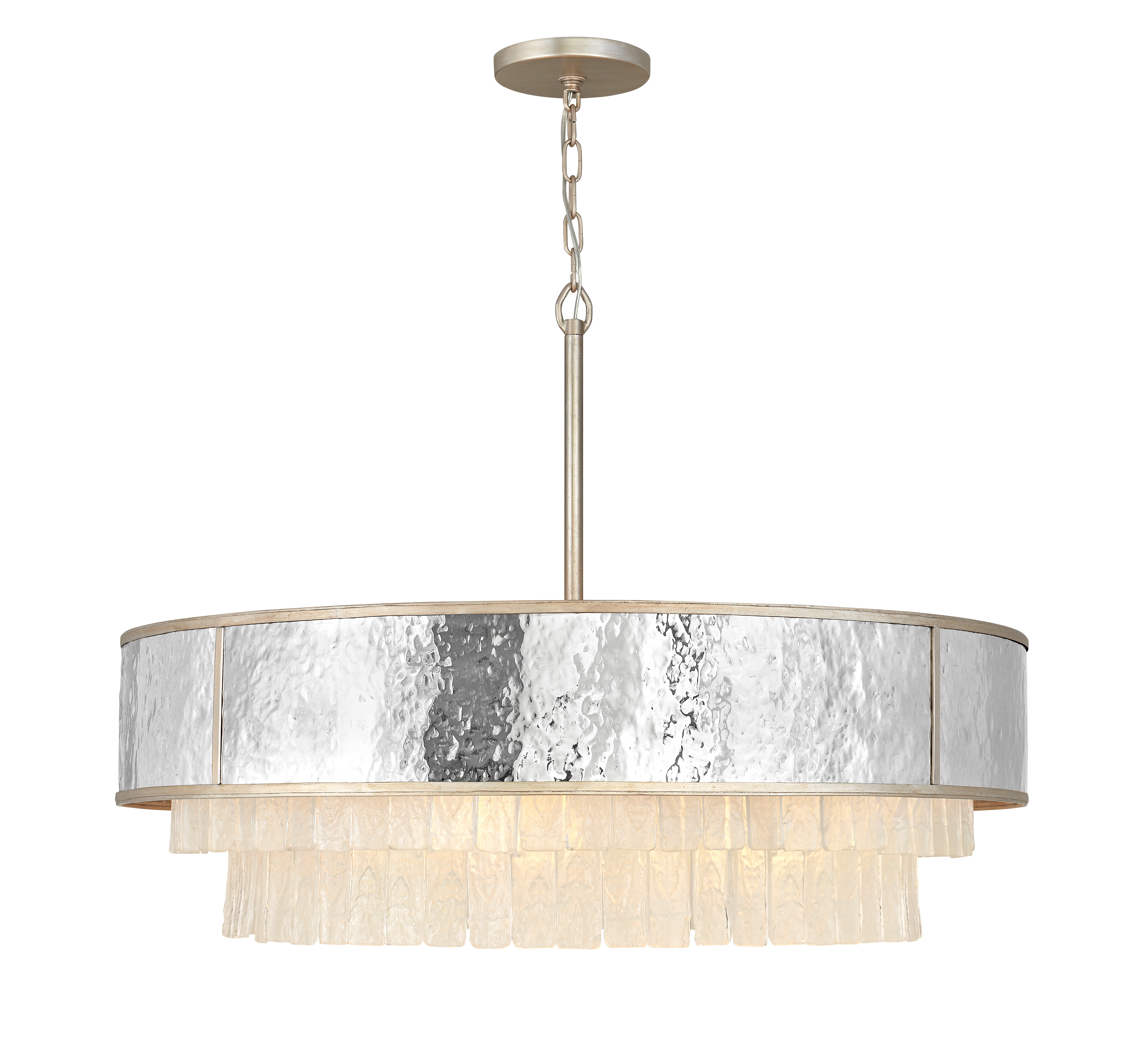 Grand lustre tambourr