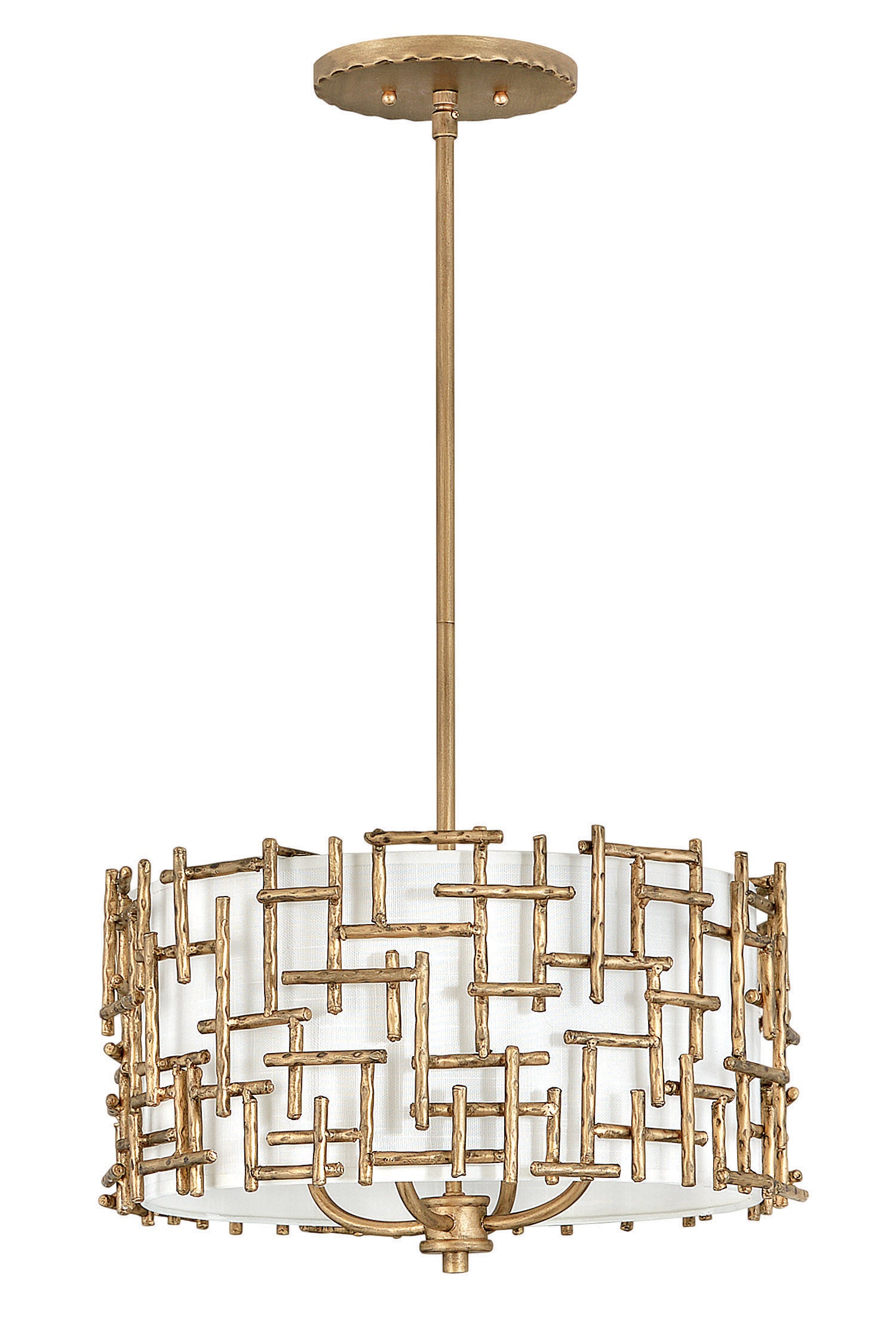 Grande suspension tambour convertible