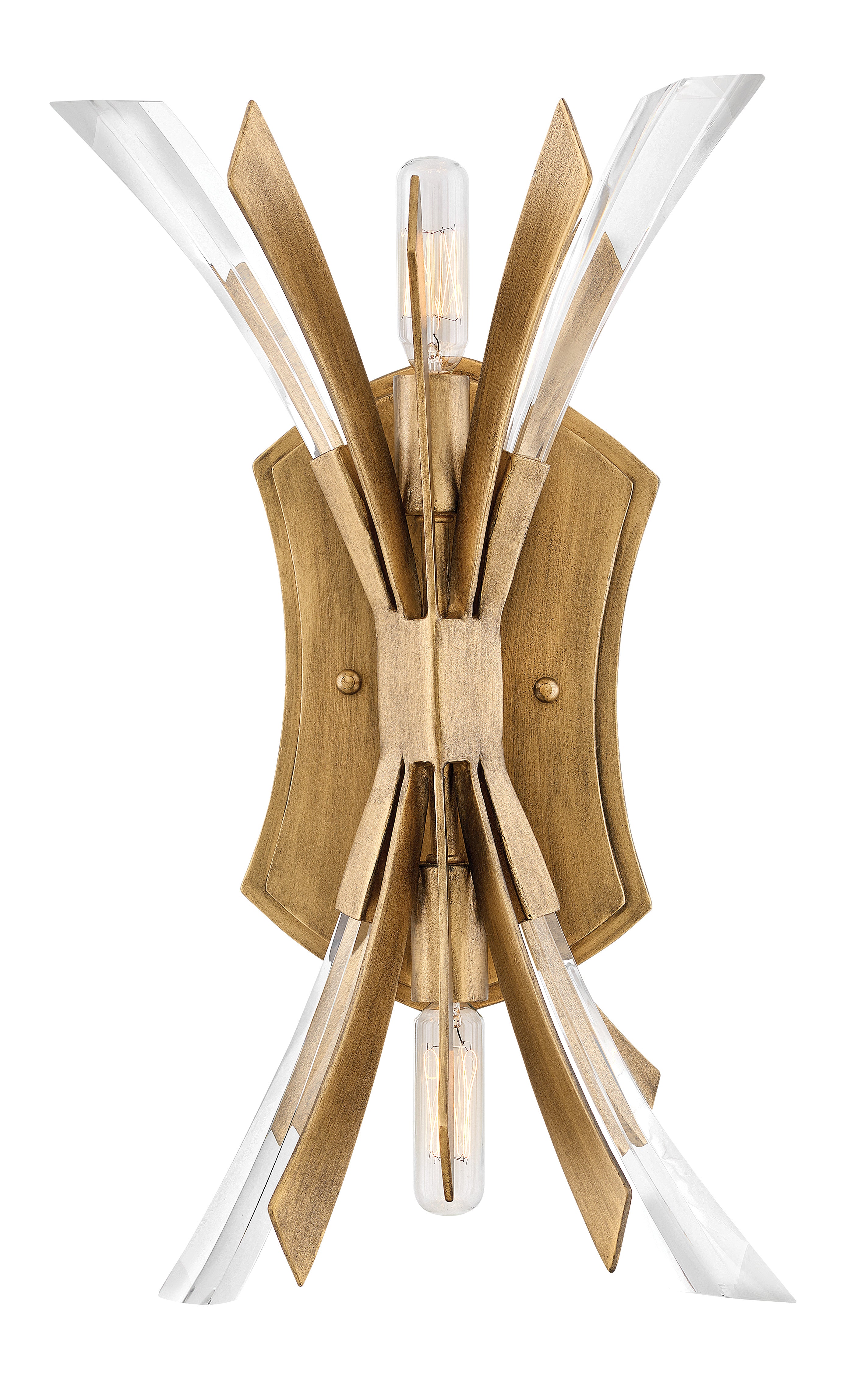 Moyenne applique à deux lumières