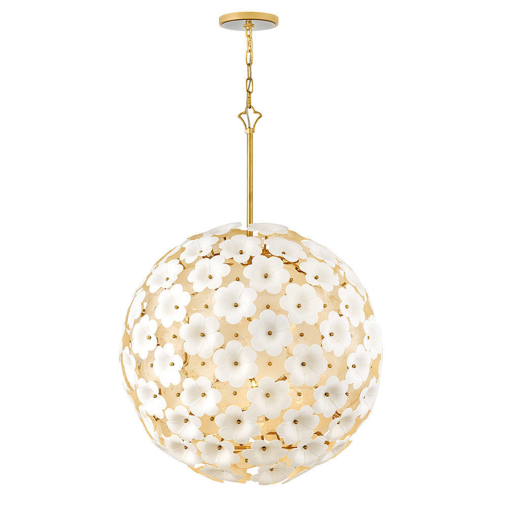 Moyen lustre globe