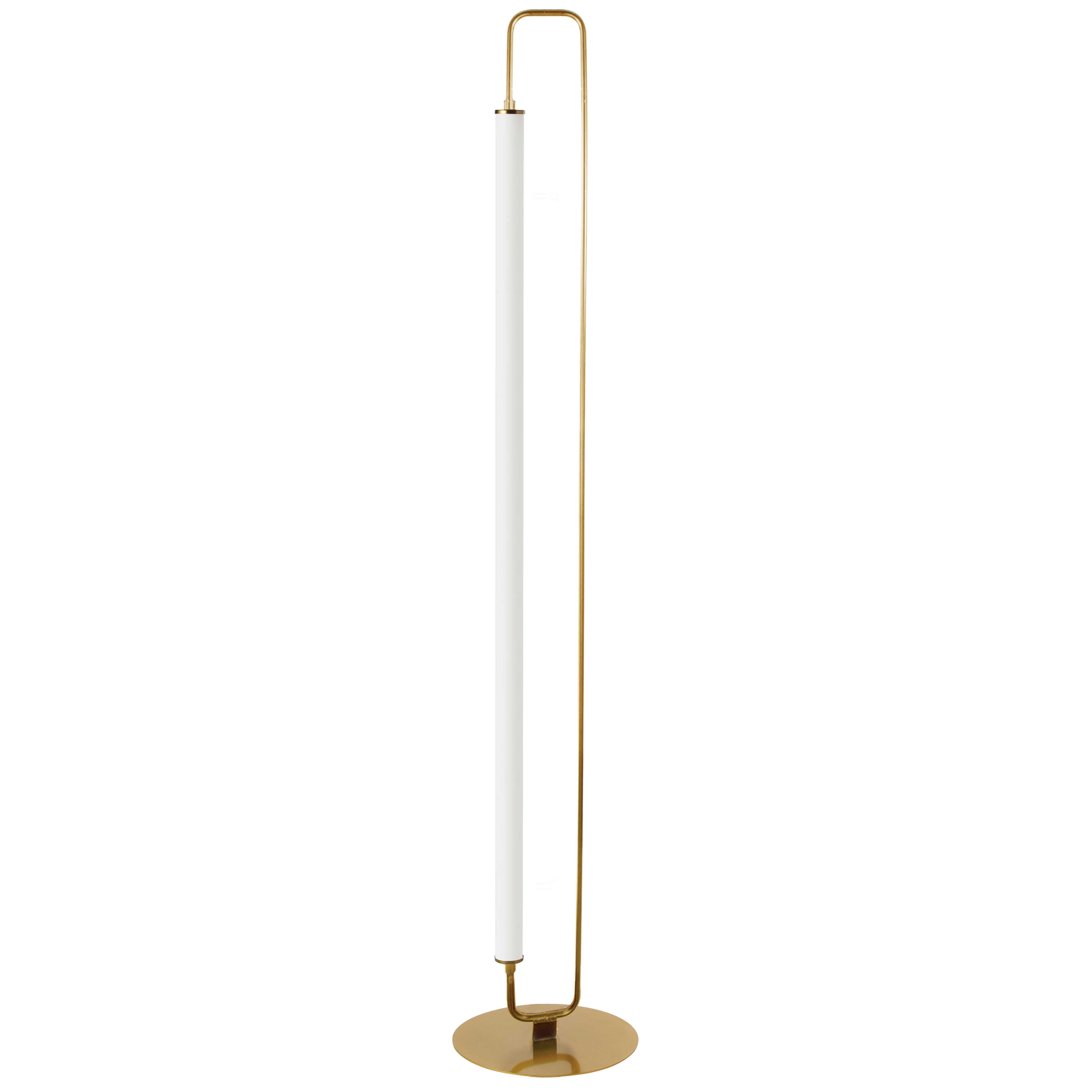 FREYA Floor lamp Gold - FYA-5932LEDF-AGB | DAINOLITE