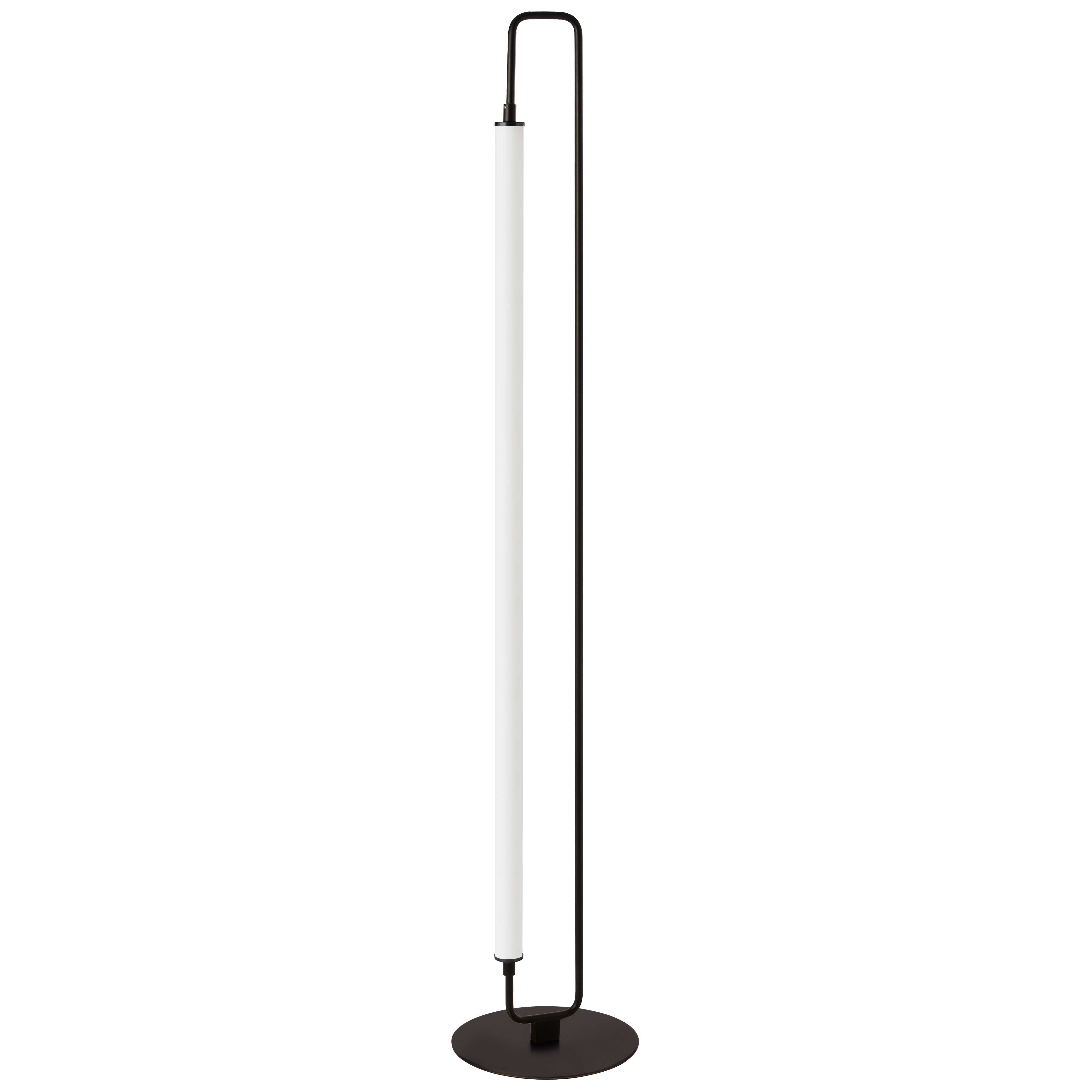 FREYA Lampe sur plancher Noir DEL INTÉGRÉ - FYA-5932LEDF-MB | DAINOLITE