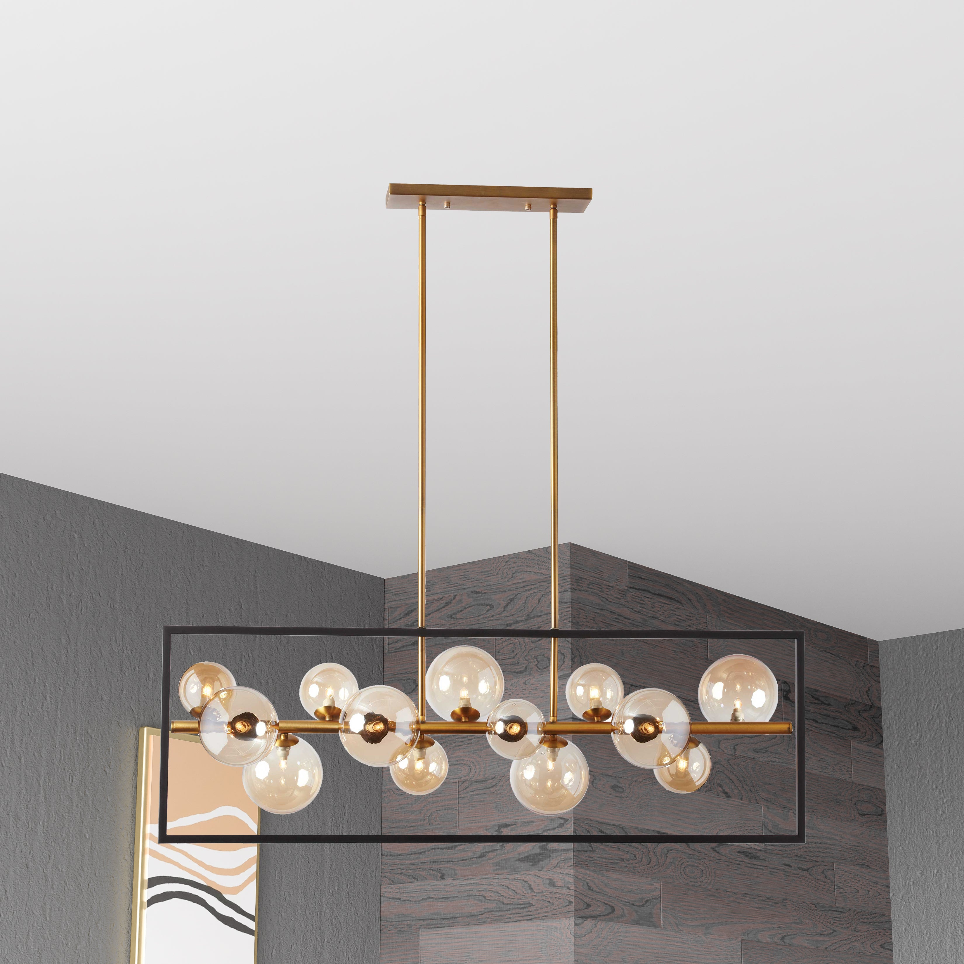 Luminaire suspendu Bronze vintage | GLASGOW