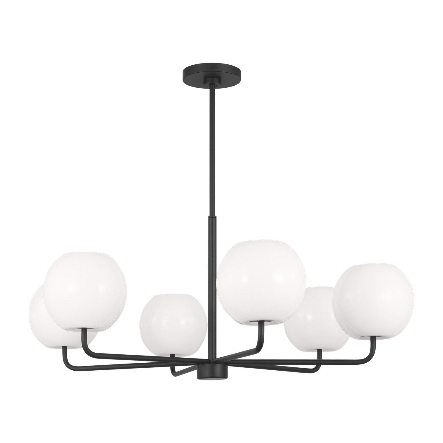 RORY Chandelier Noir - GLC1066MBK | GENERATION-LIGHTING