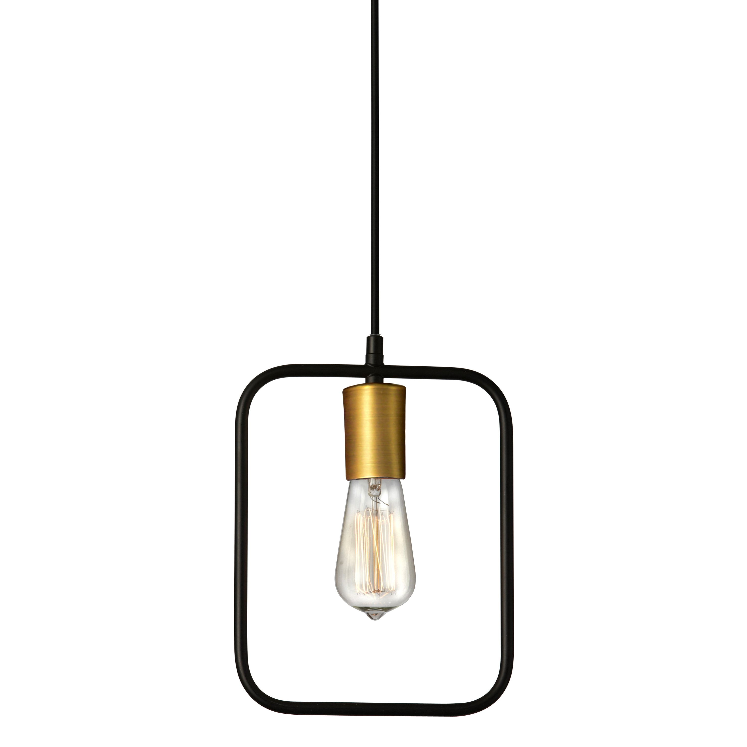 GEOMETRIC Pendant Black - GMT-101P-MB-VB | DAINOLITE