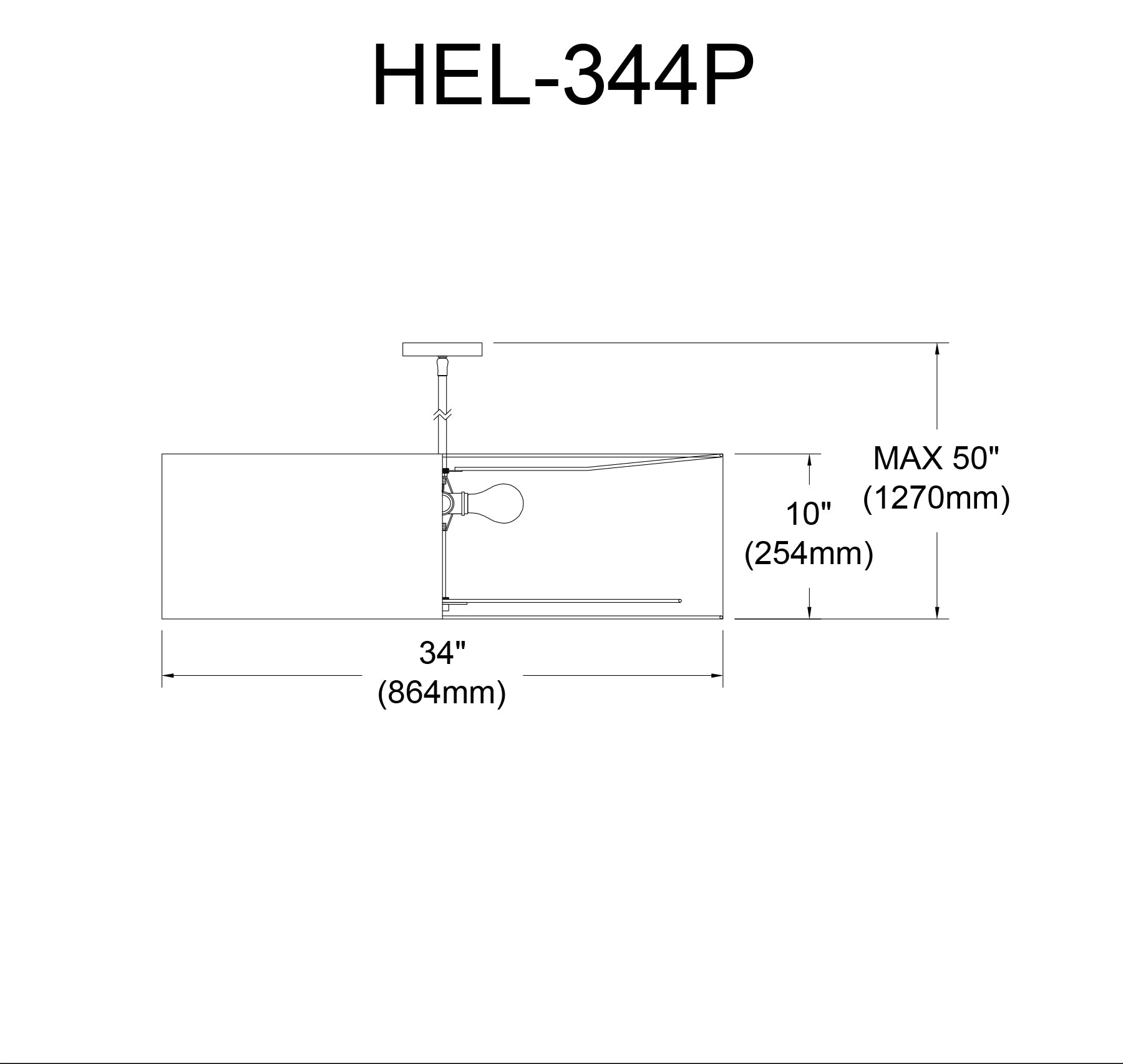Luminaire suspendu Blanc | HELENA