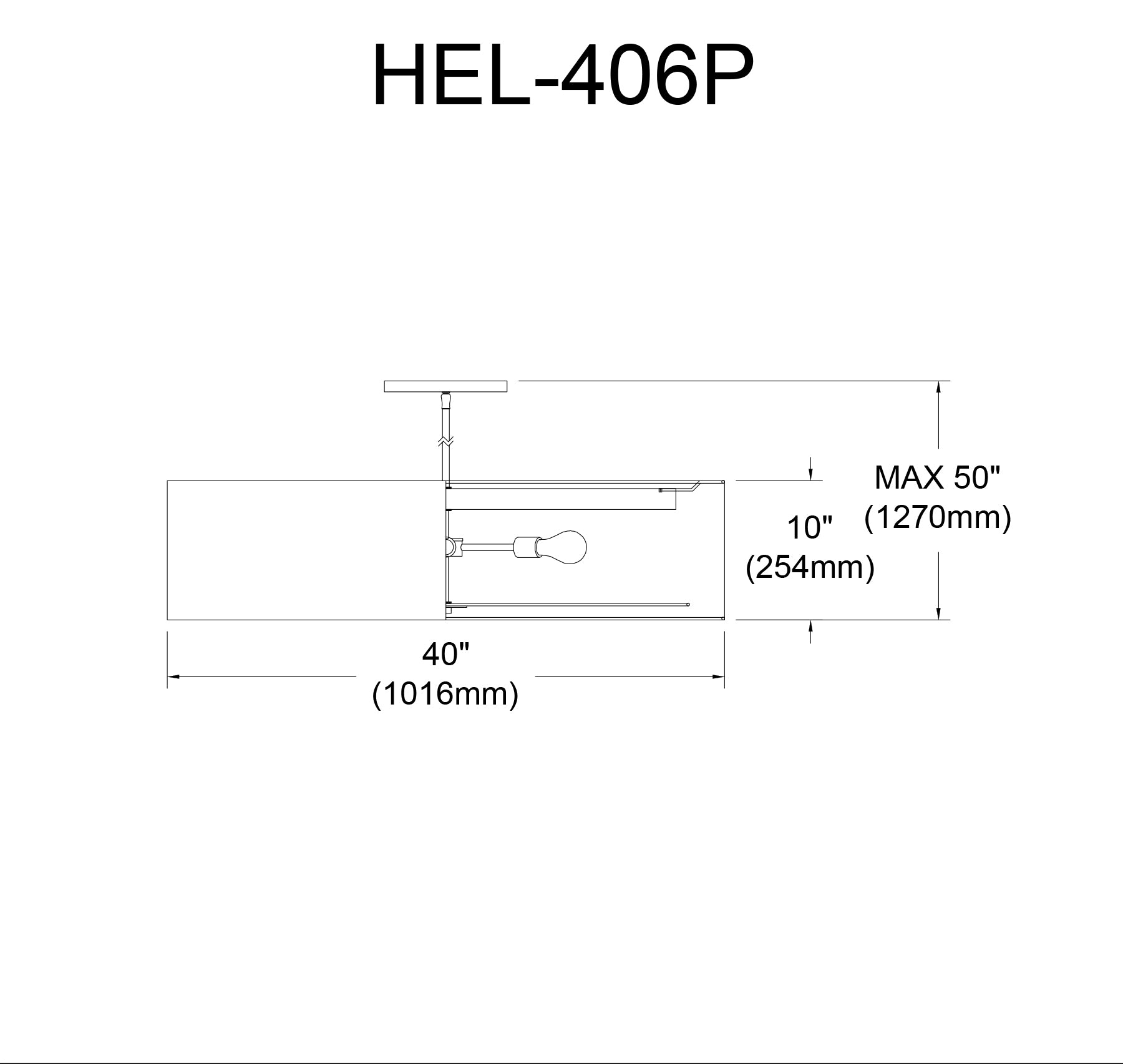 Luminaire suspendu Blanc | HELENA