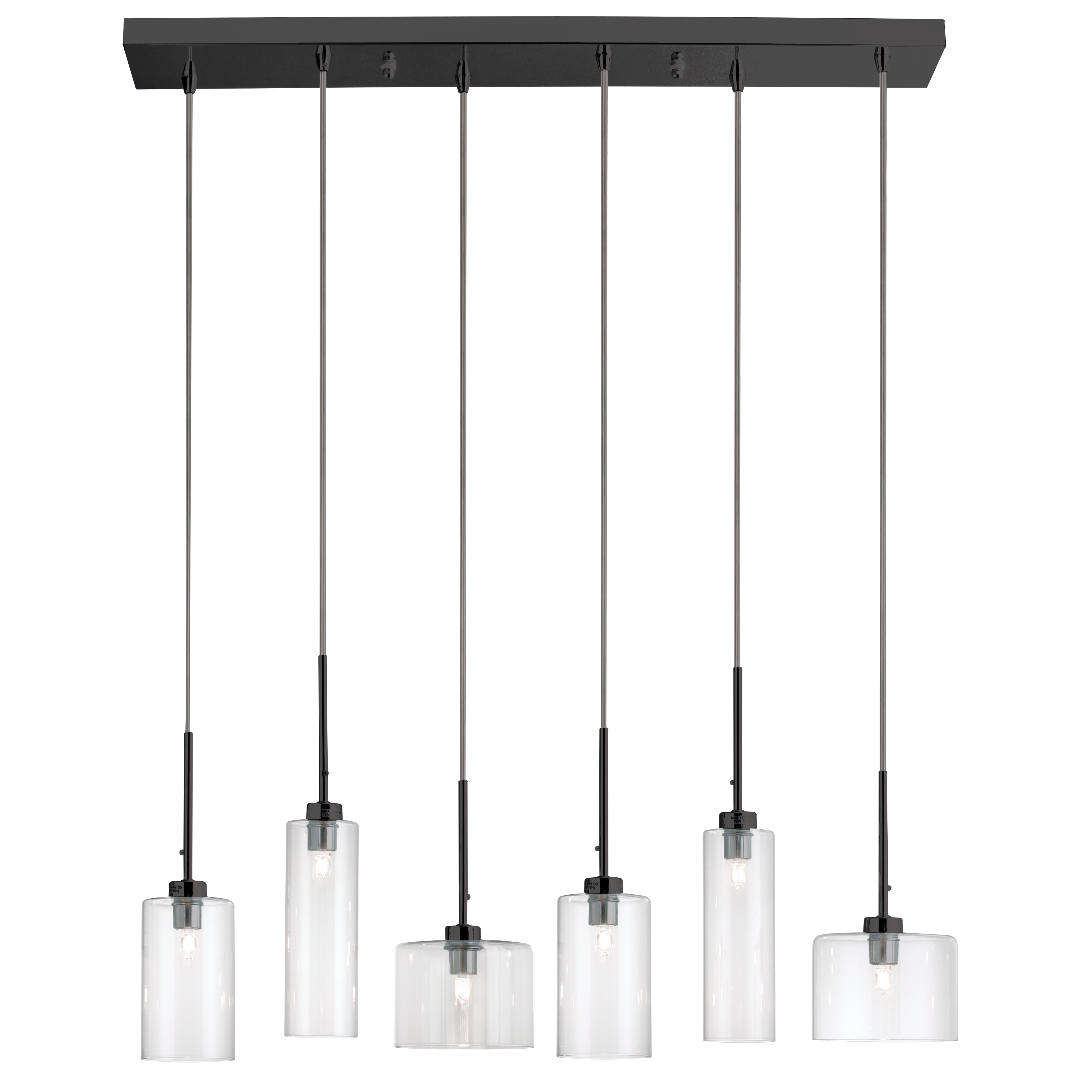 INDUSTRIAL-CHIC Suspension Noir - IC-286P-MB | DAINOLITE
