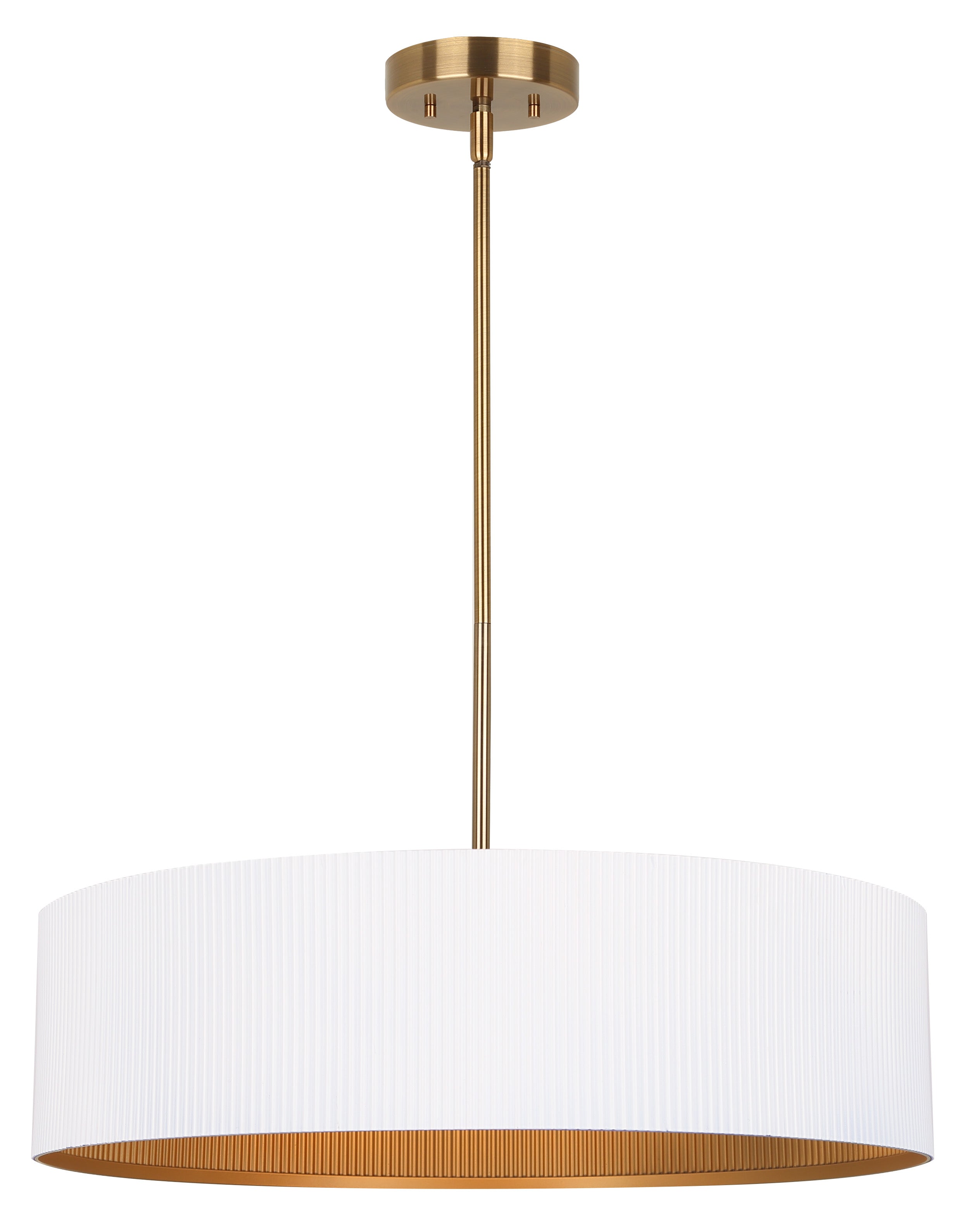 REXTON Chandelier Blanc, Or - ICH1119A03WHG22 | CANARM