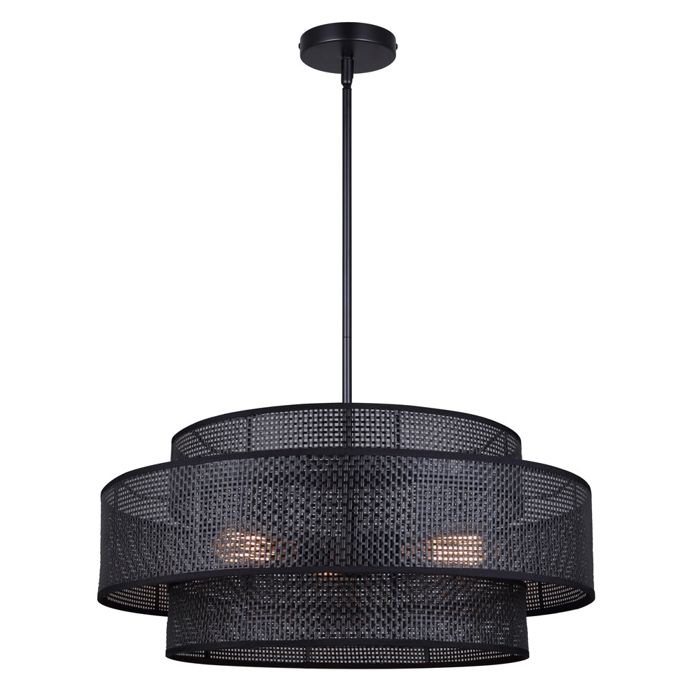 BELLAMY Chandelier Noir - ICH1149A03BK22 | CANARM