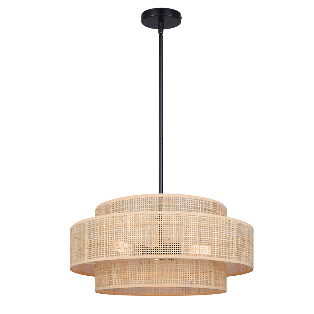 BELLAMY Chandelier Noir - ICH1149A03NBK22 | CANARM