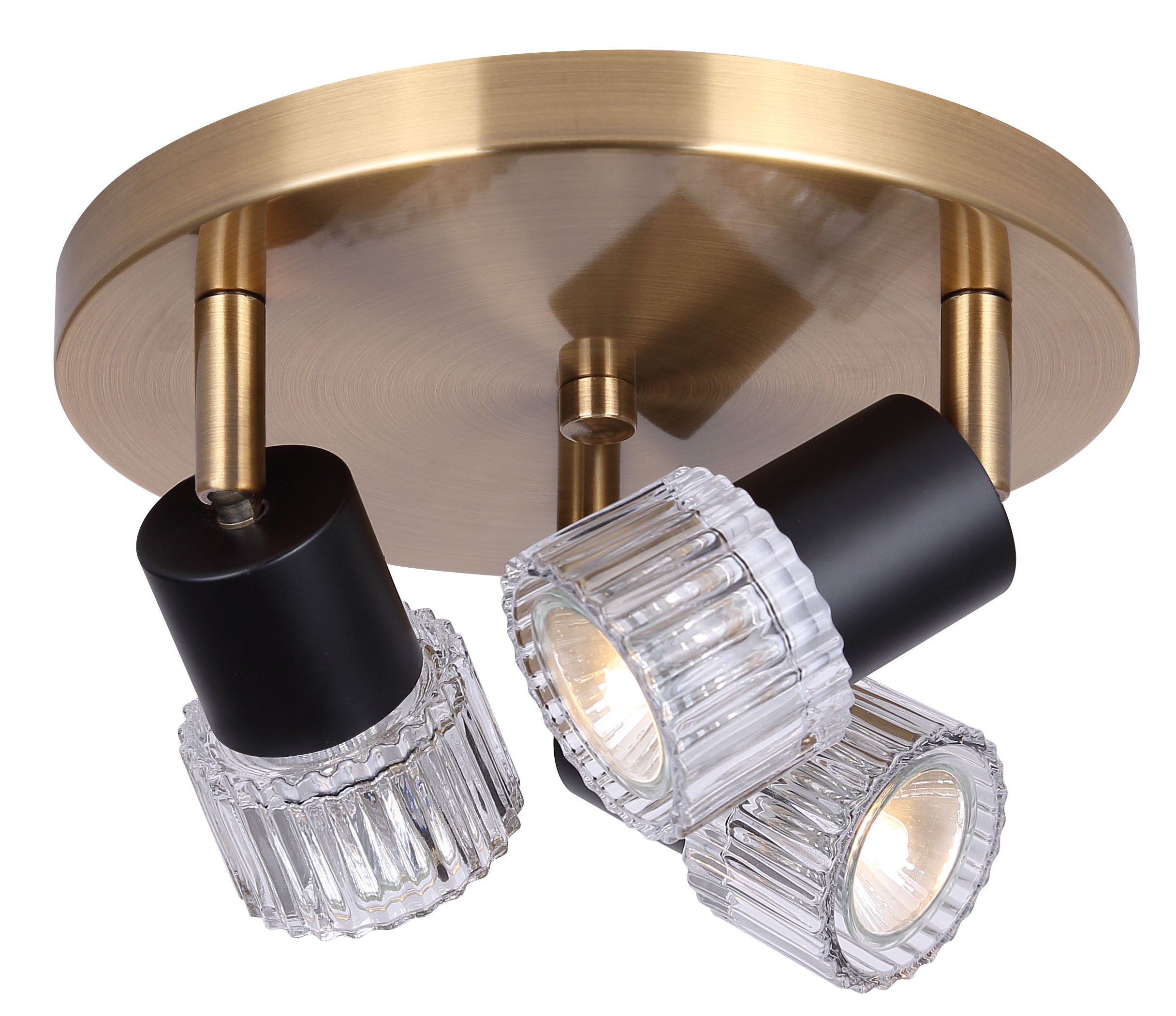 ELSEE Projecteur Noir, Or - ICW1161A03BKG10 | CANARM