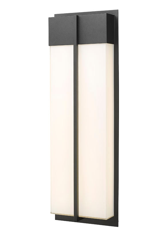 NYX Murale extérieure Noir DEL INTÉGRÉ - IL-114A | Z-Lite