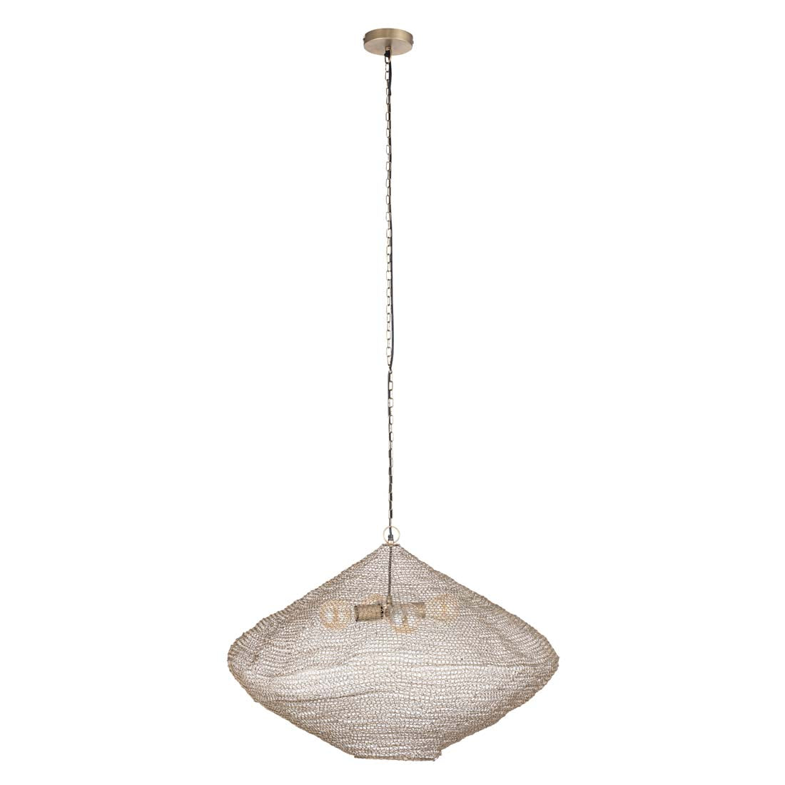Luminaire suspendu Laiton antique | WARREN