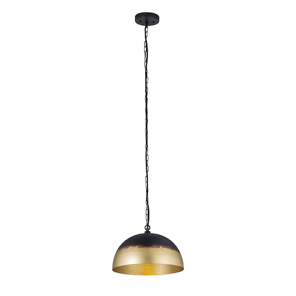 Luminaire suspendu Noir et or | JAYA