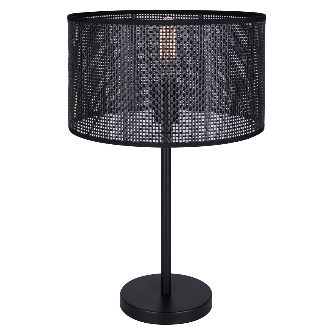 BELLAMY Lampe sur table Noir - ITL1149A22BK-BPR | CANARM