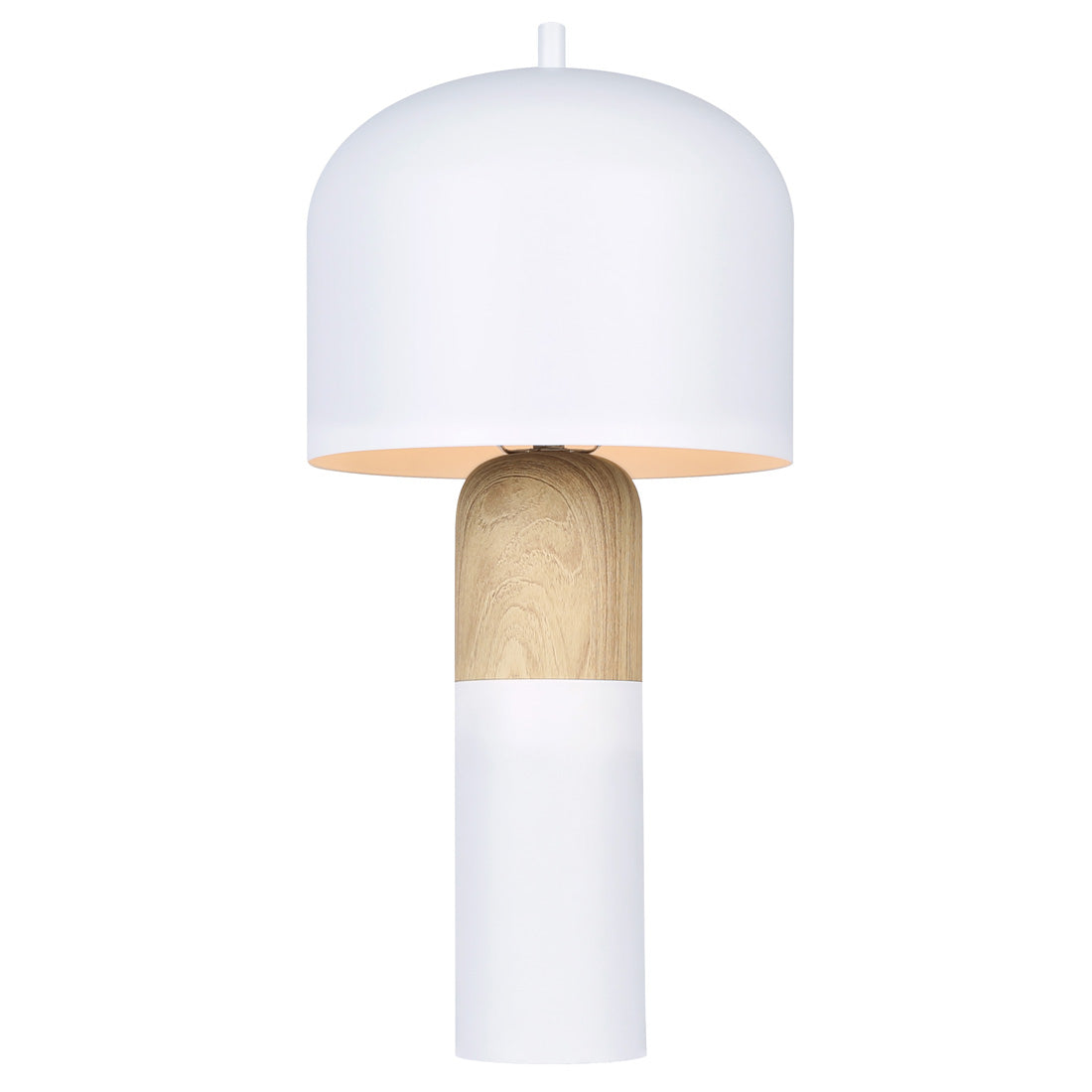 CALEB Lampe sur table Blanc - ITL1152A18WHW | CANARM
