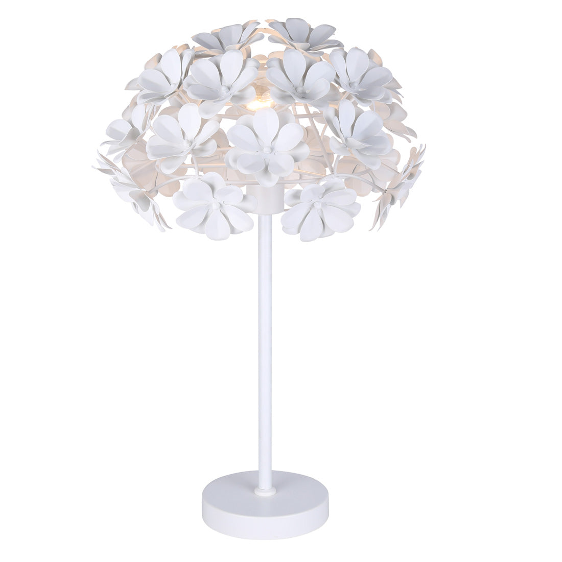 CASSIA Lampe sur table Blanc - ITL2022B23WH | CANARM