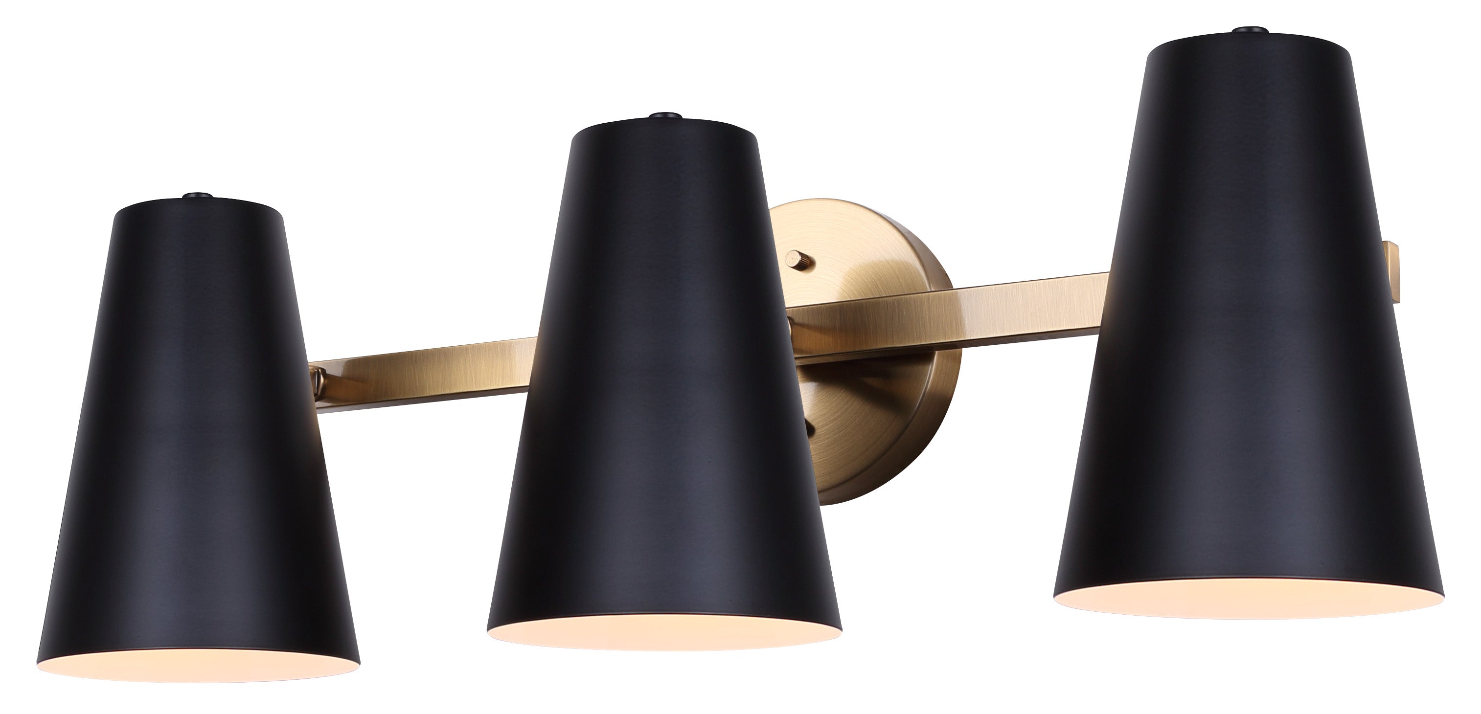 HARKEN Murale salle de bain Noir, Or - IVL1145A03BKG | CANARM