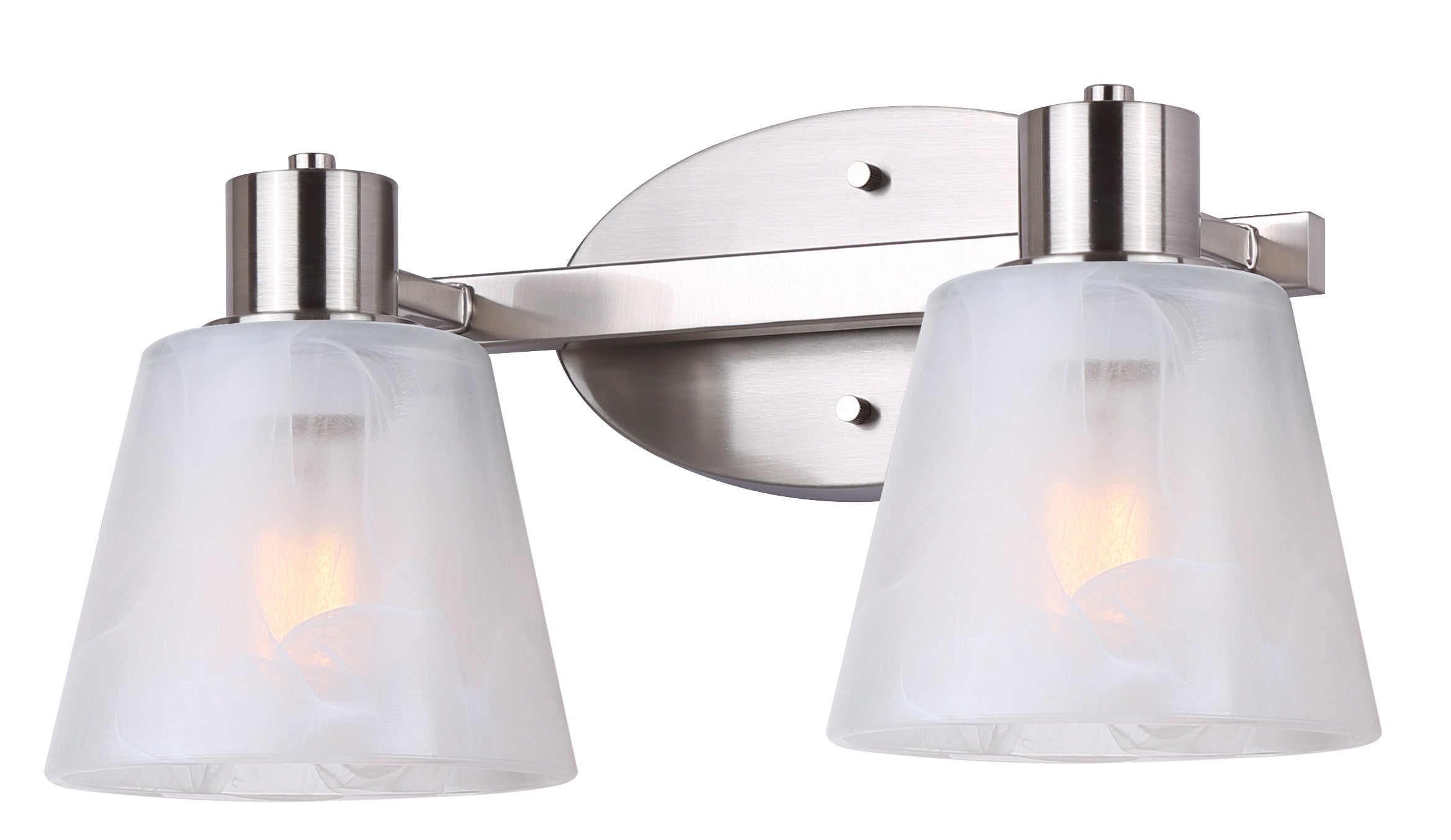 LUELLE Murale salle de bain Nickel - IVL1151A02BN | CANARM