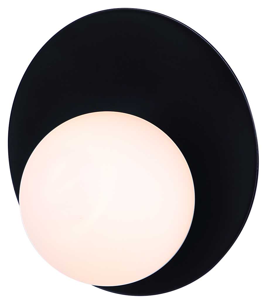 Luminaire mural Noir mat | MESA