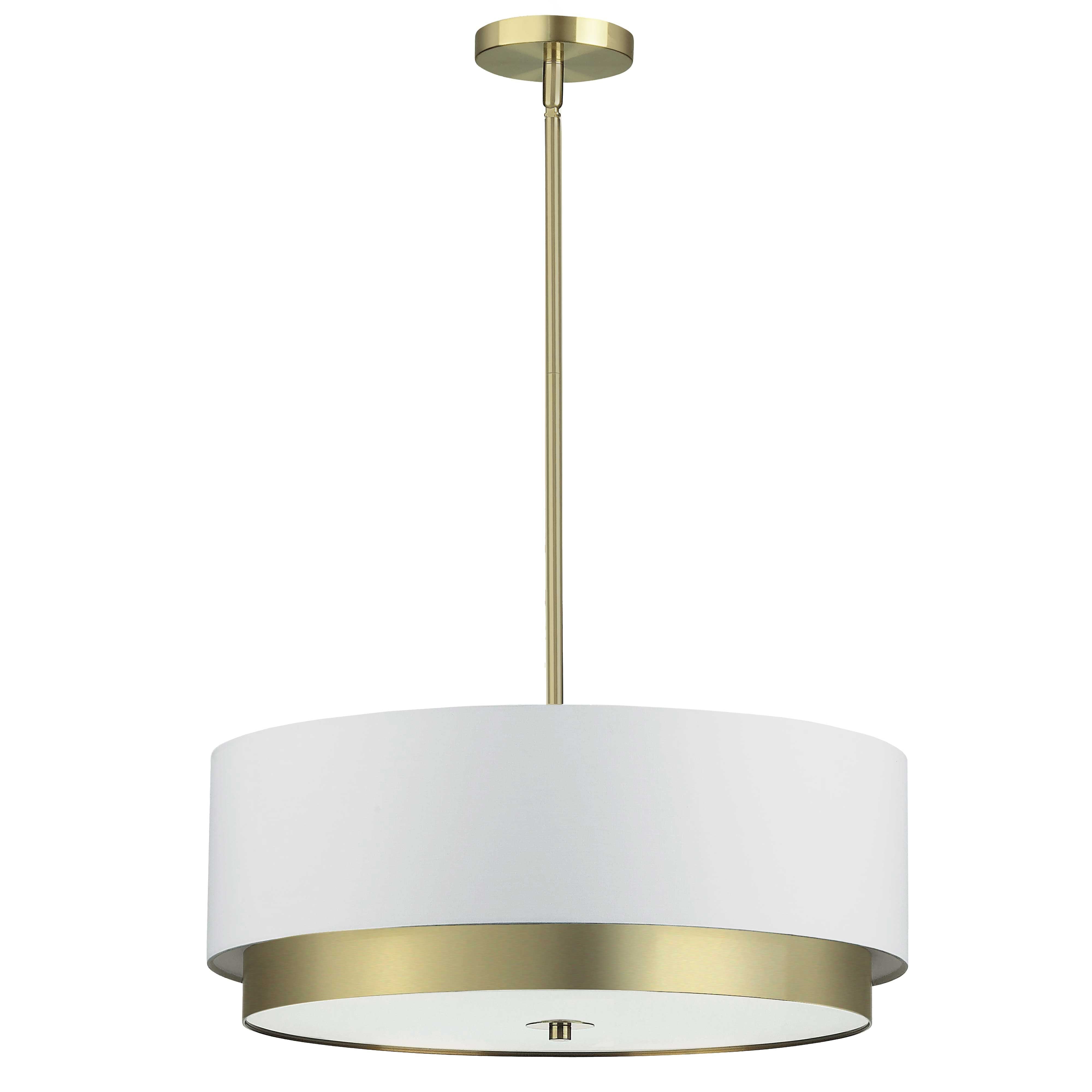 LARKIN Pendant White - LAR-204LP-AGB | DAINOLITE