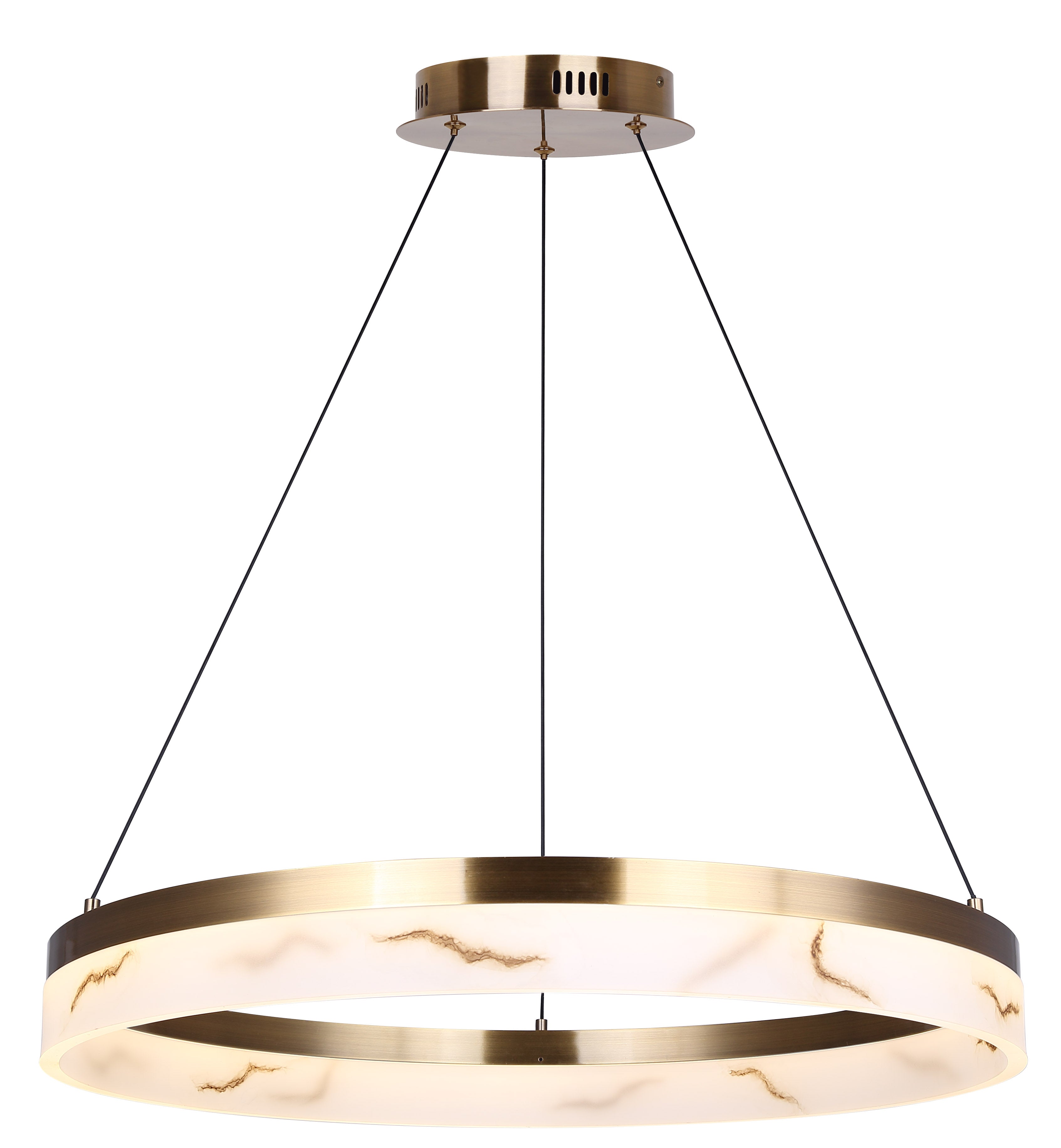 ELYNN Chandelier Or - LCH294A24GD | CANARM
