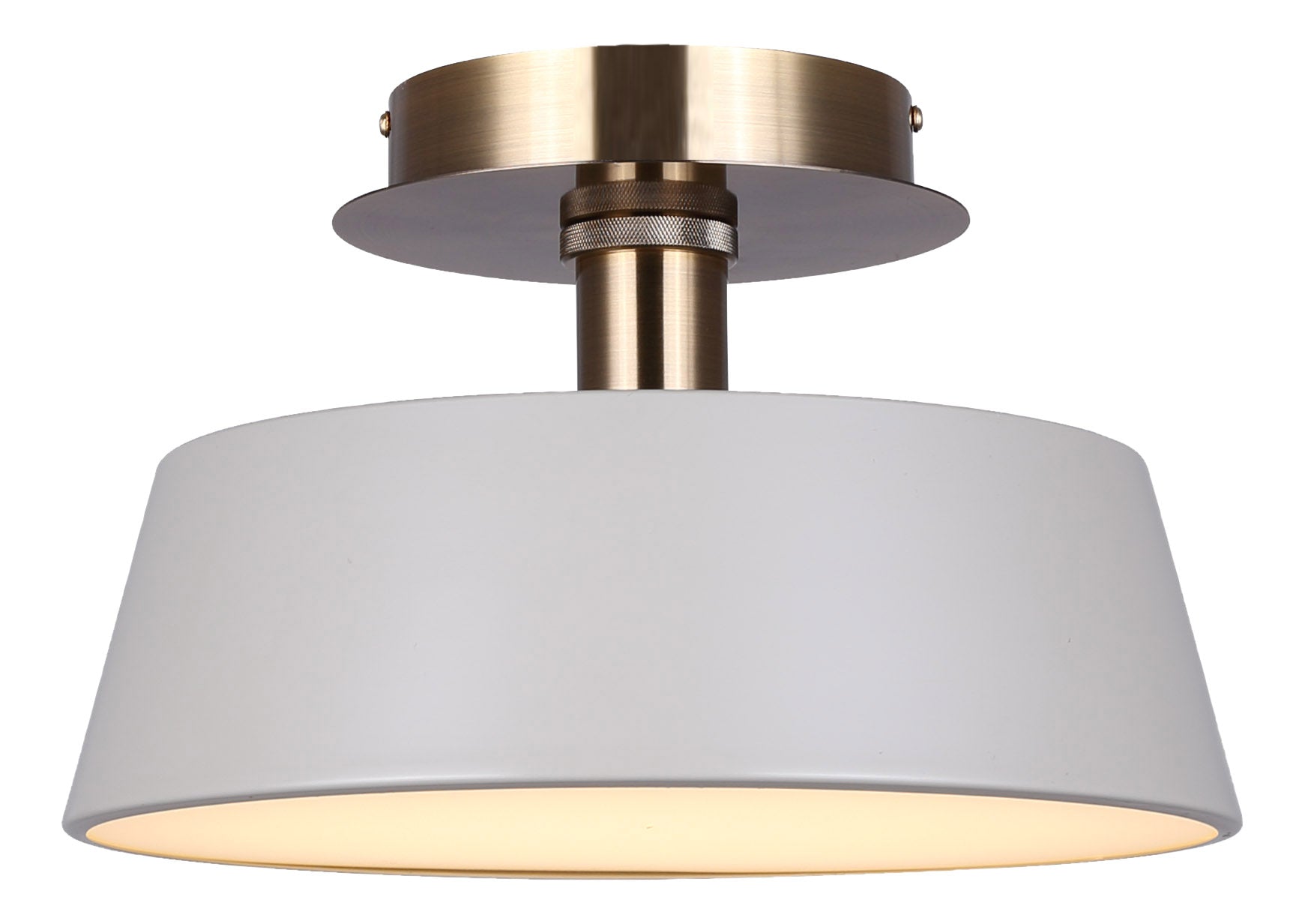 JESSA Plafonnier Or, Gris - LFM263A13GYG | CANARM