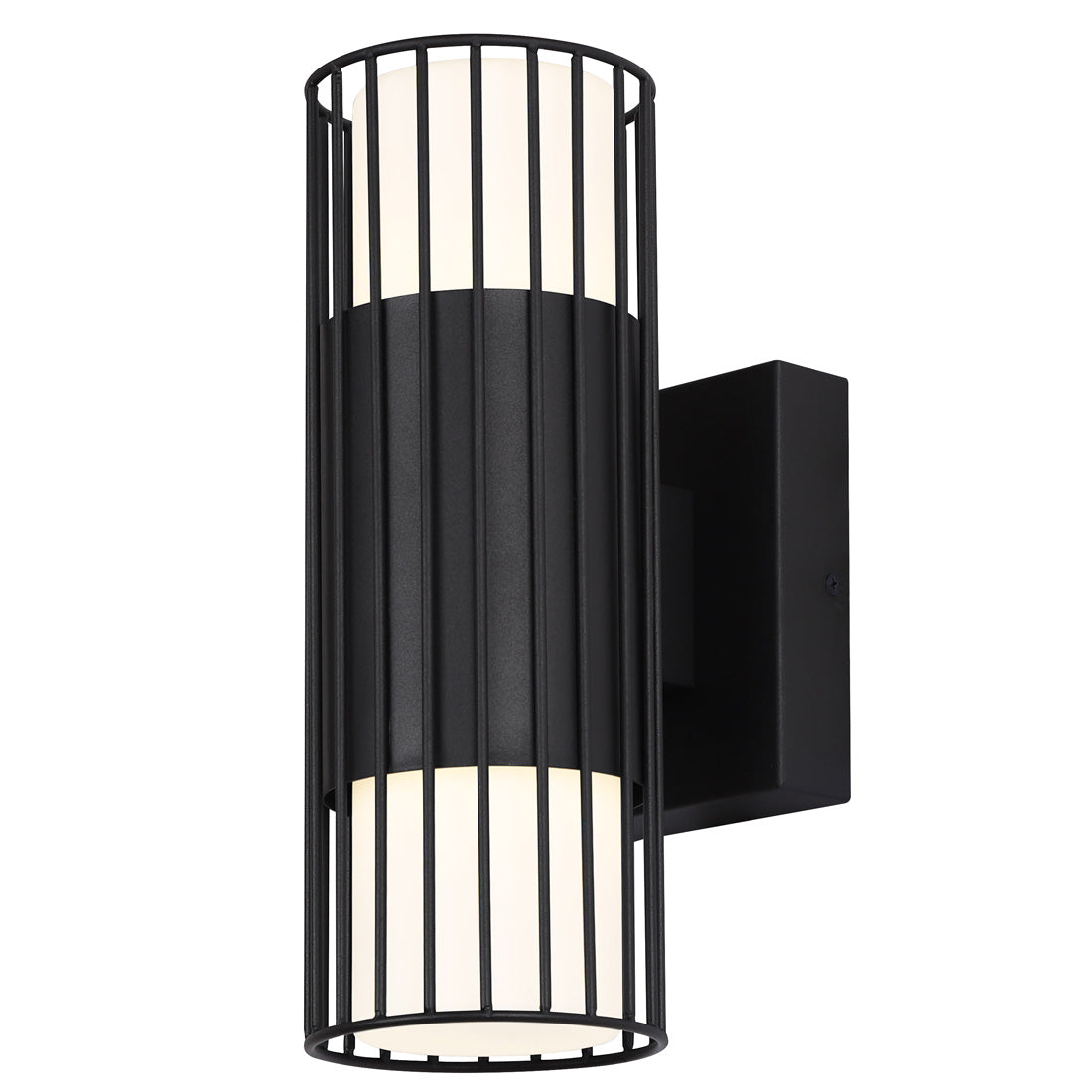 JAVON Murale exterieure Noir DEL INTÉGRÉ - LOL651BK | CANARM