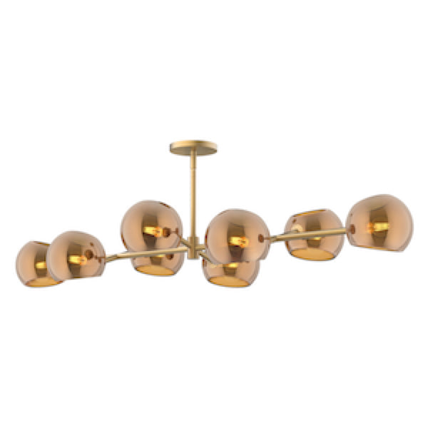 Luminaire suspendu Or brossé | WILLOW