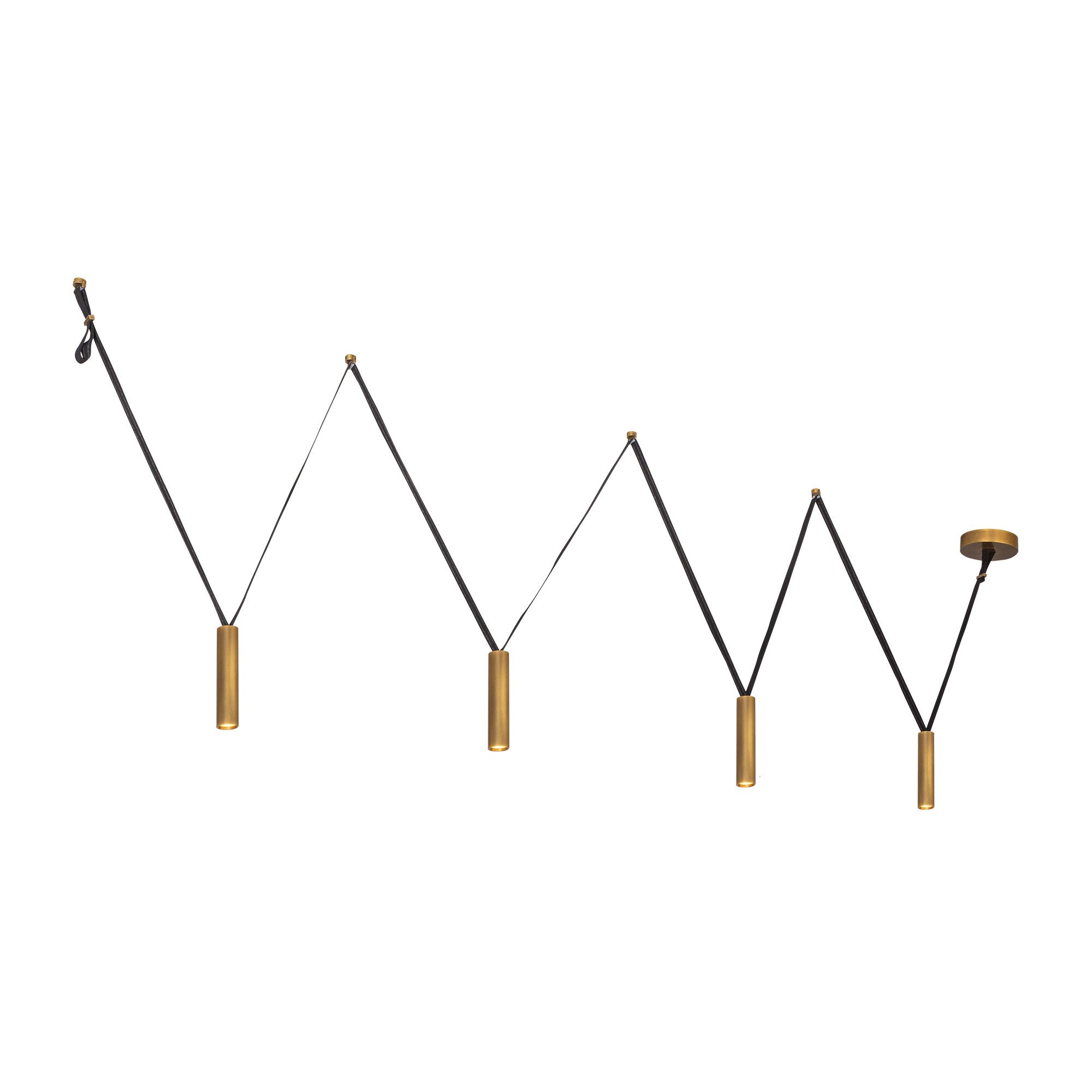 Luminaire suspendu Laiton antique | MASON