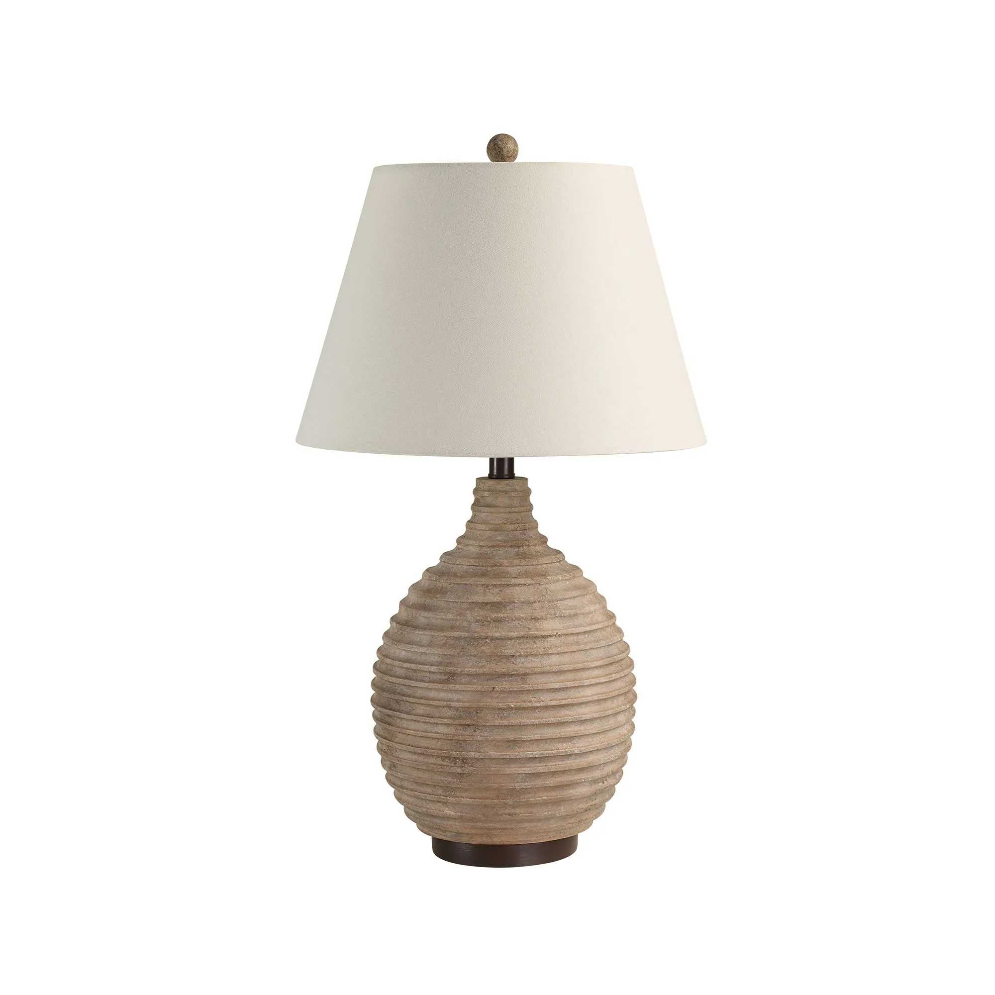 CEBADA Lampe sur table Brun, Beige - LPT1325 | RENWIL