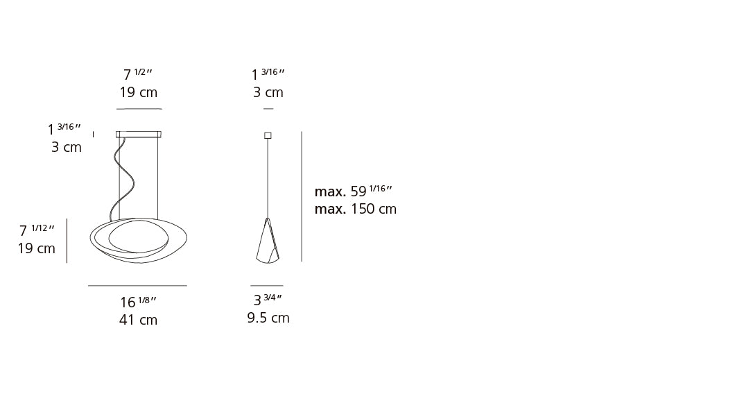 Suspension | Cabildo — Susp Led 29W 30K 90CRI 3000 K