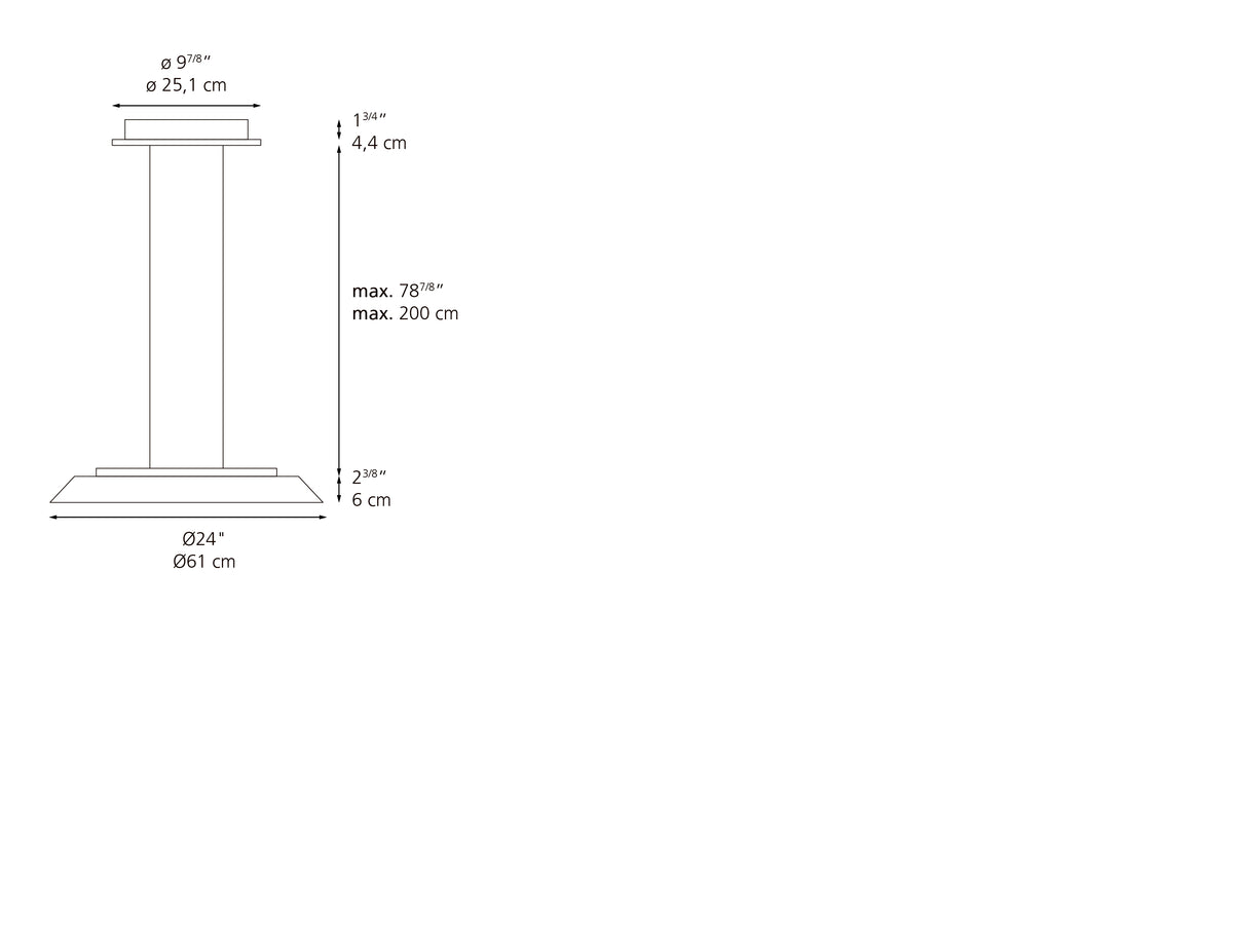 Suspension | Febe — Susp Led 30W 30K 90CRI 3000 K