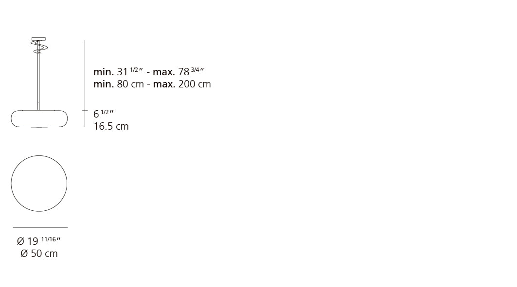 Suspension | Itka — 50 3X23W E26 White