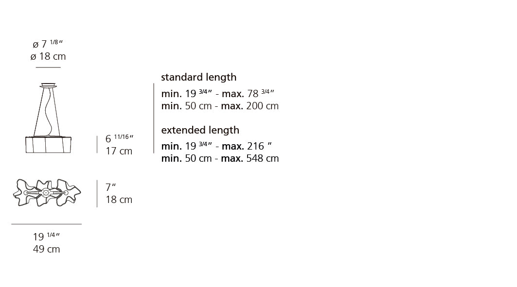 Suspension | Logico — Micro Susp Triple Linear 3X60W