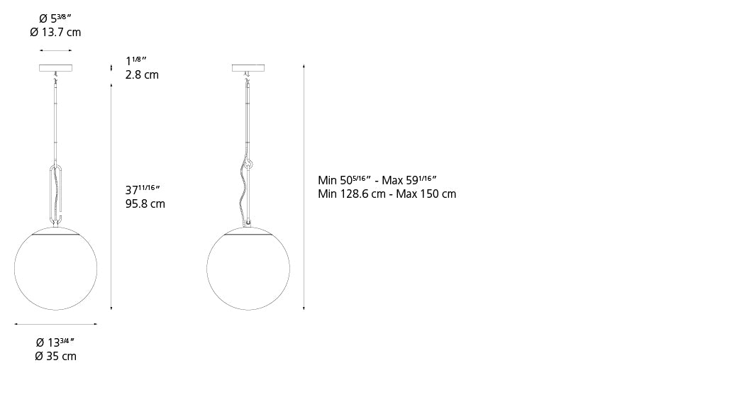 Suspension | nh — 35 Susp Led 20W E26
