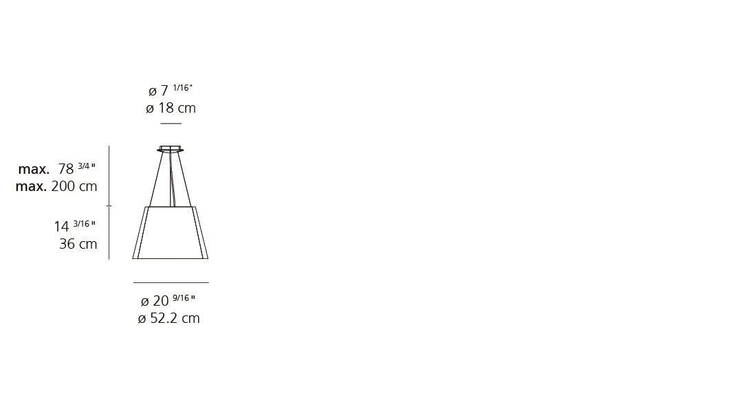 Suspension | Tolomeo Mega Outdoor — Tolomeo Outdoor Susp Led 23W 3000 K