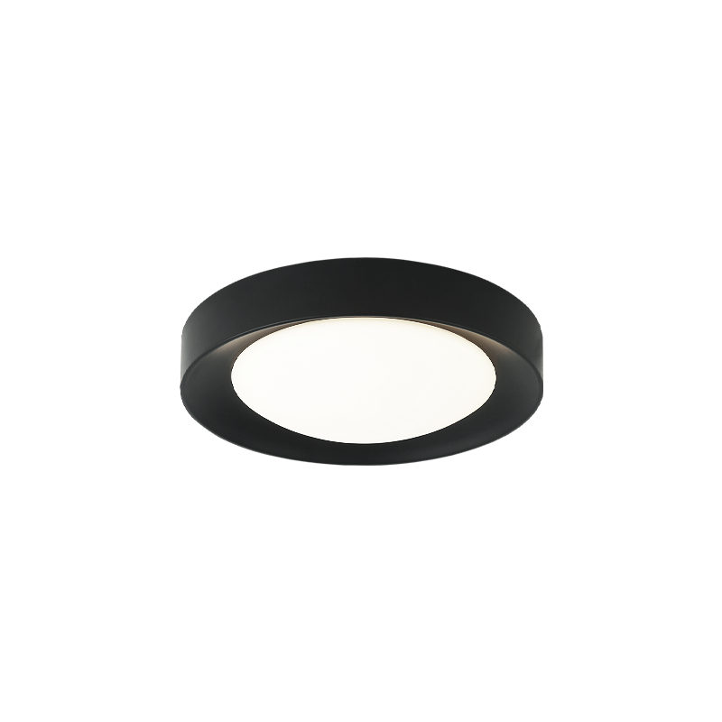 ESSENE Flush mount  Black INTEGRATED LED - M10001BK | MATTEO