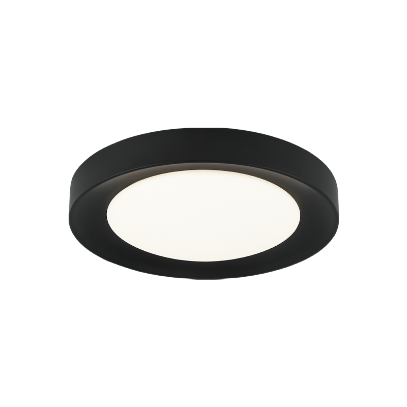 ESSENE Flush mount  Black INTEGRATED LED - M10002BK | MATTEO