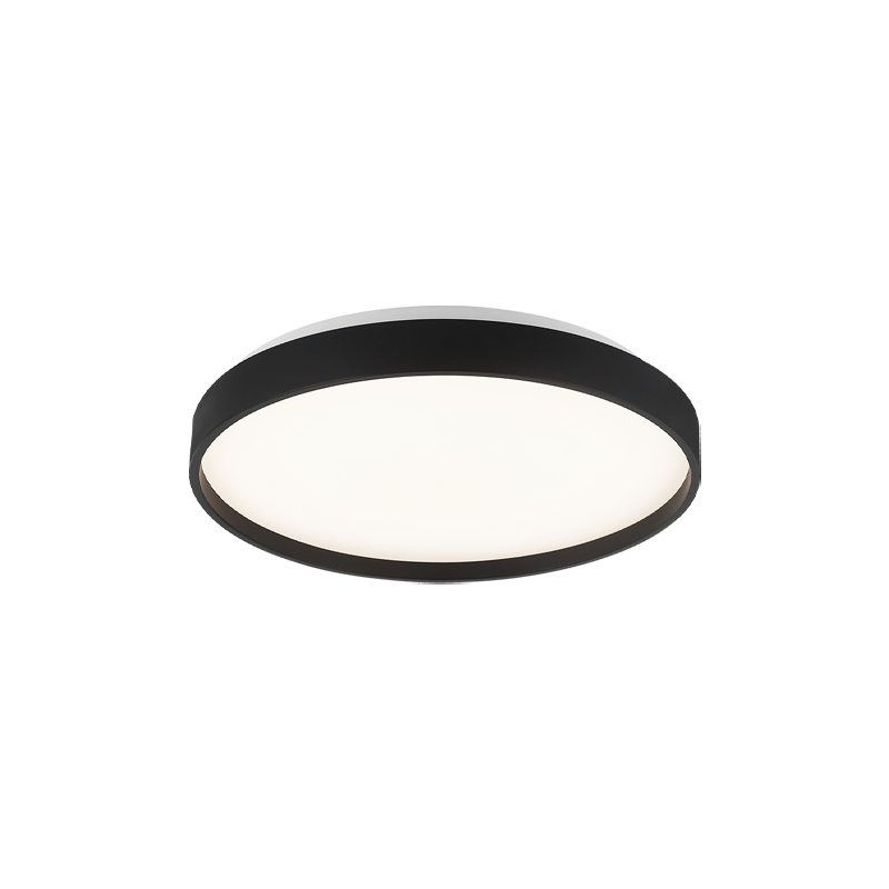 ALEXANDRE Flush mount  Black INTEGRATED LED - M10801BK | MATTEO