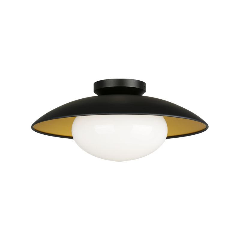 Plafonnier Noir et or | HATLEY