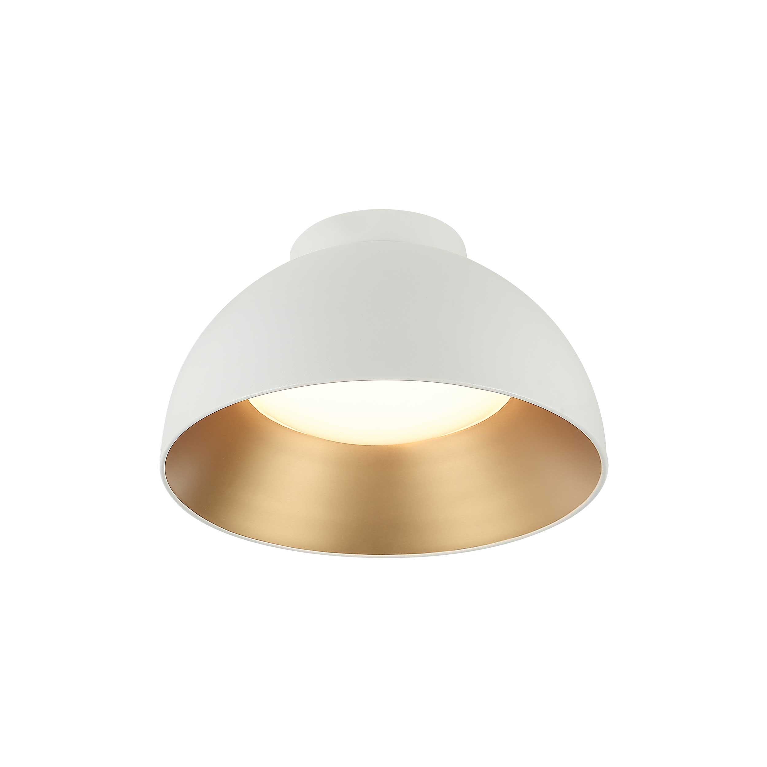 Plafonnier  Blanc et or | ZENITH
