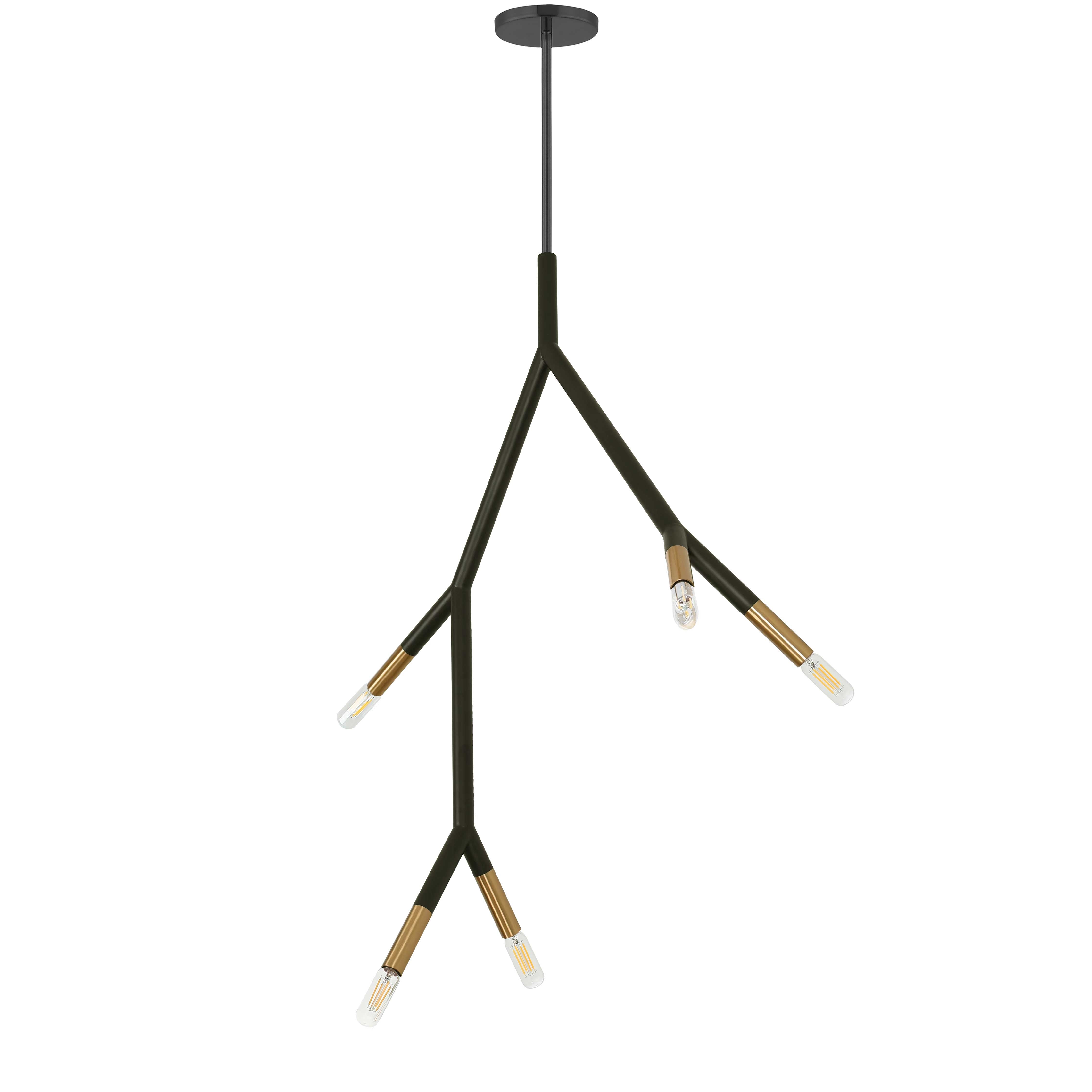 MORGAN Pendant Black - MOR-125P-MB-AGB | DAINOLITE